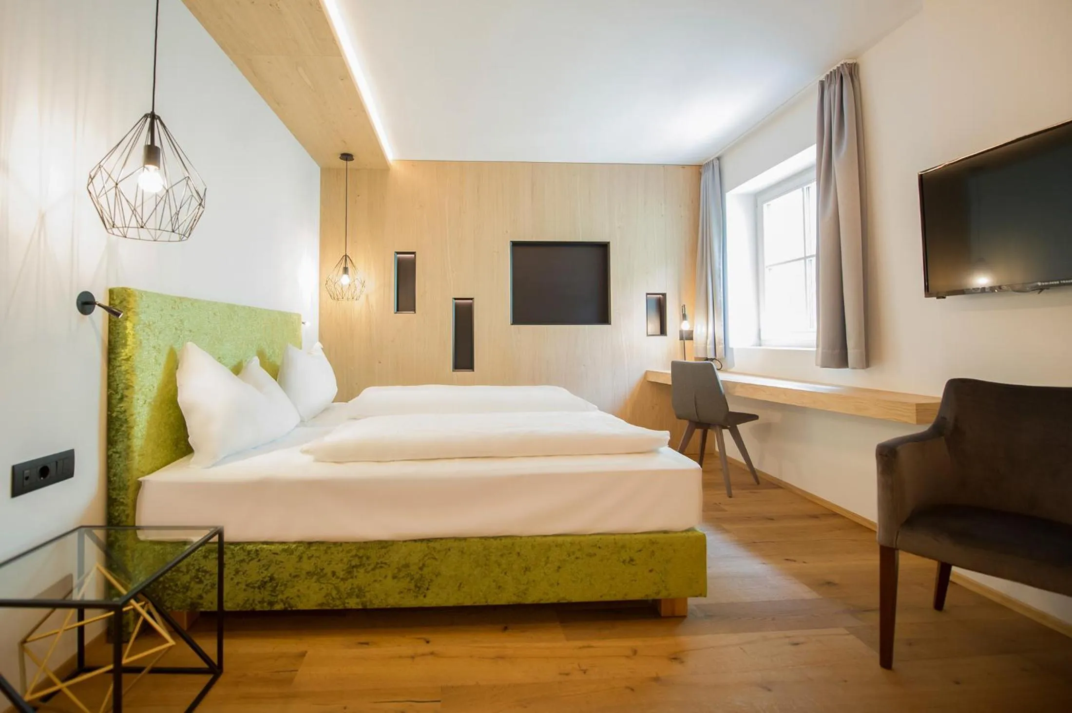 Bed in Hotel Goldene Traube