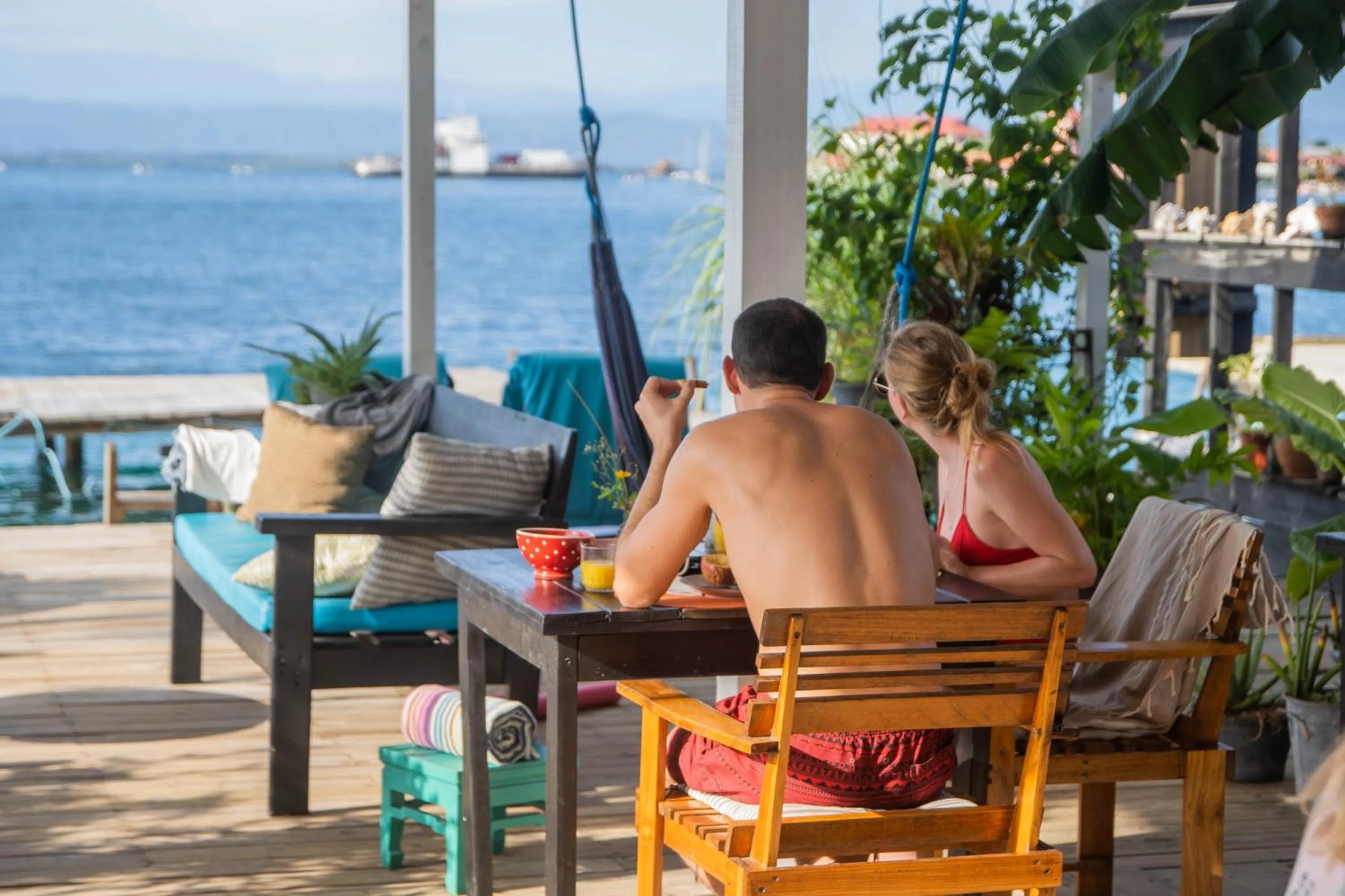 Dining area in RIVA B&B