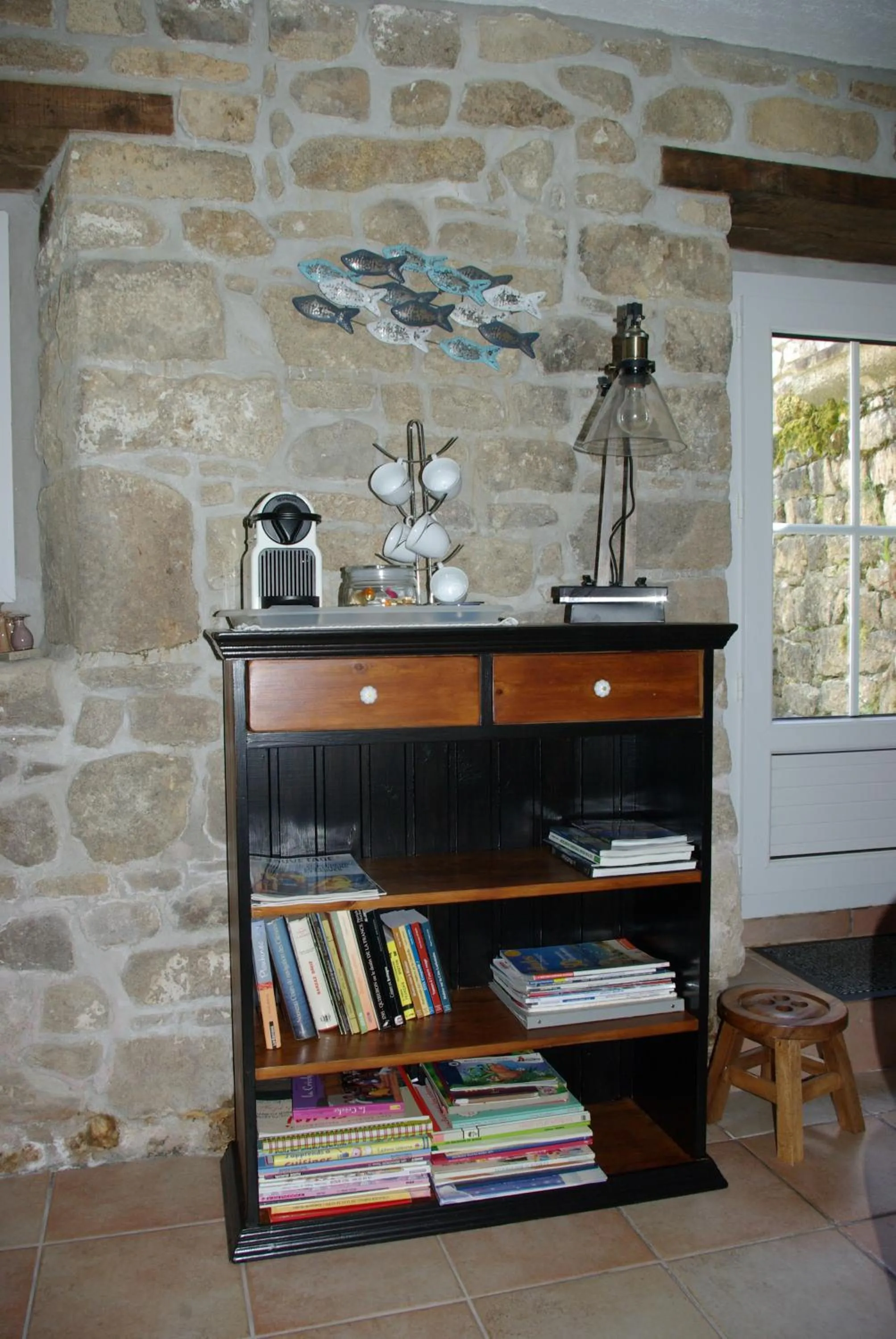 Living room in Les Fermes de Kercadoret