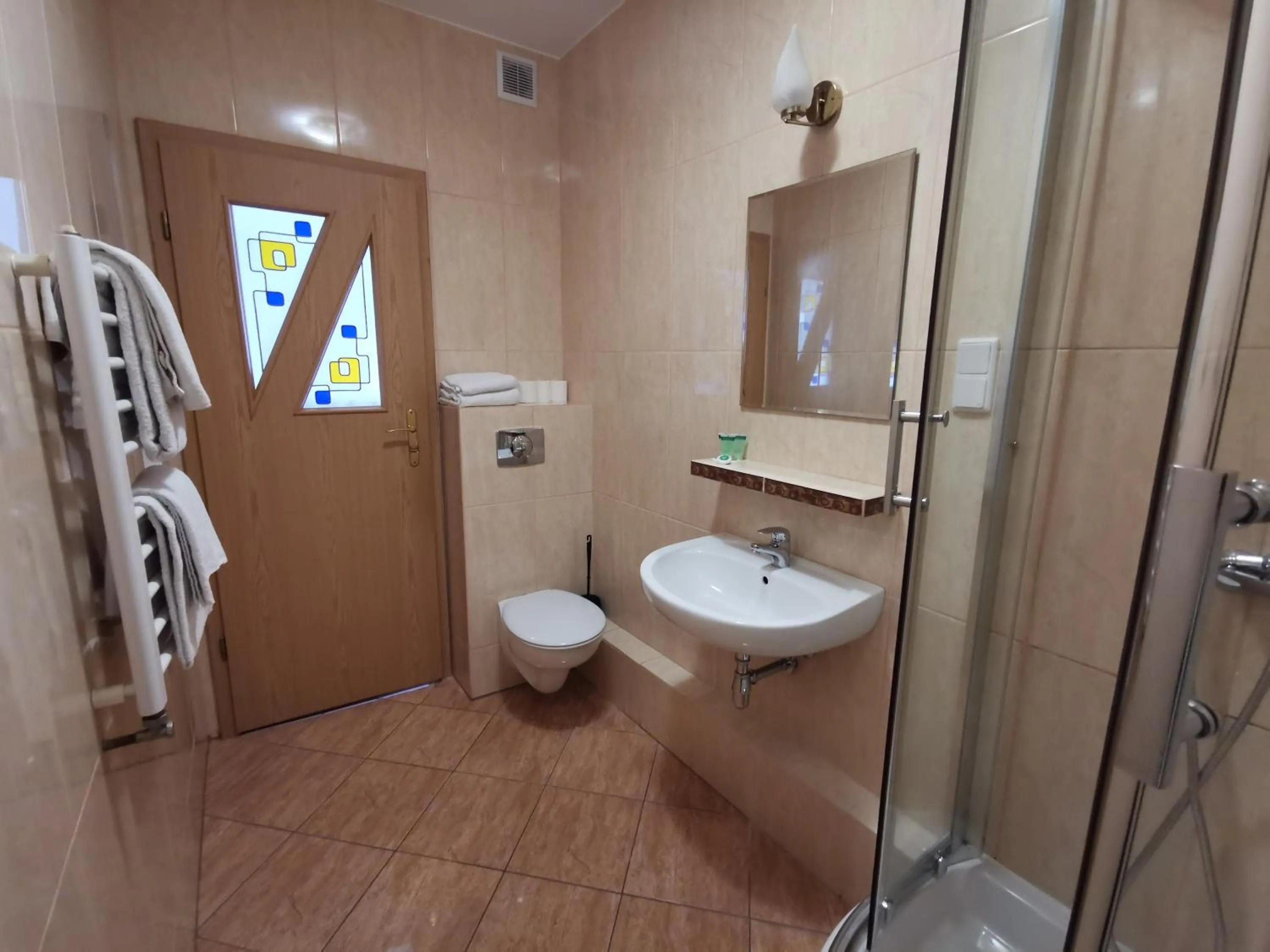 Bathroom in Hotel Zieliniec