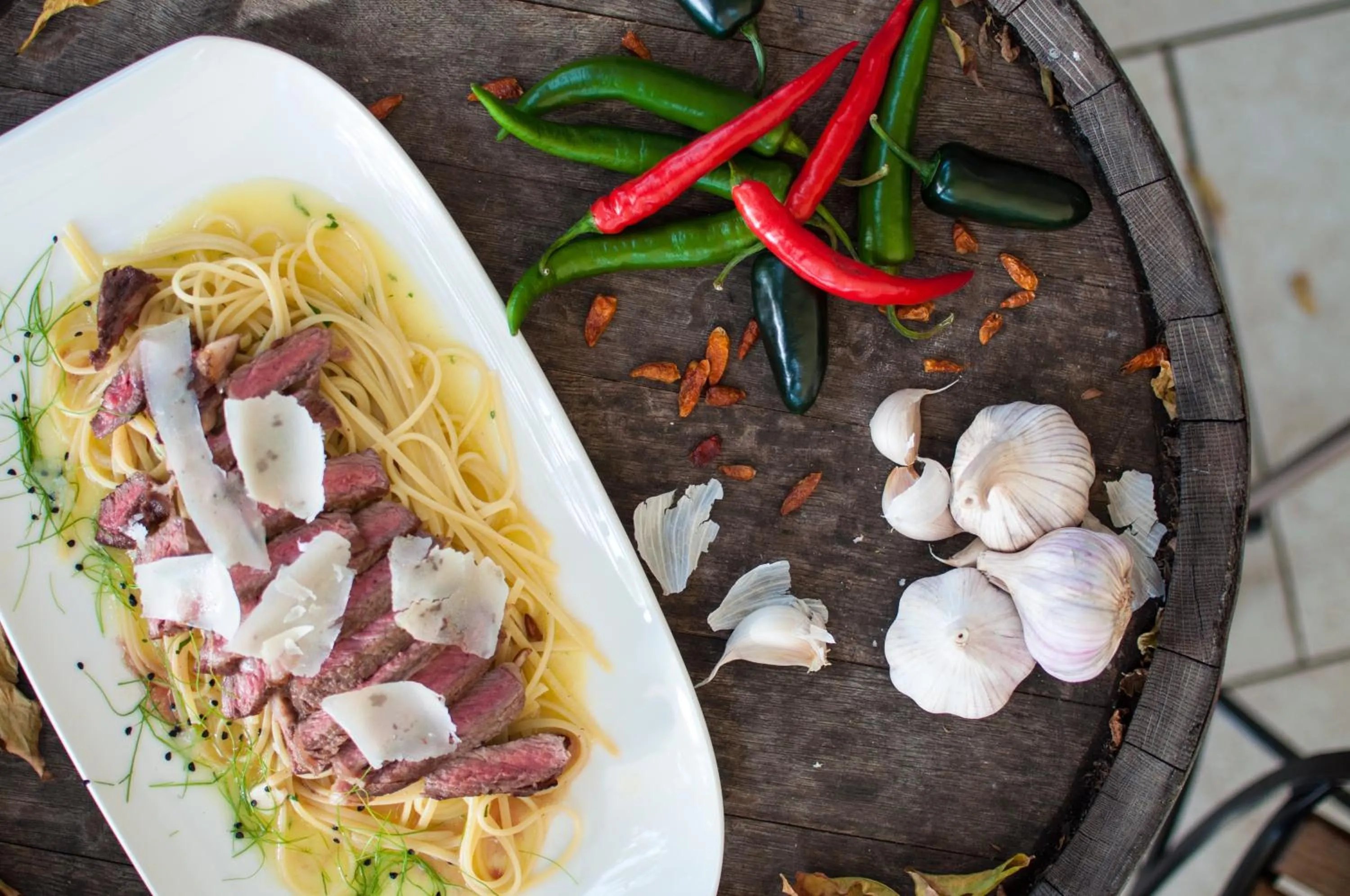 Food close-up in Hotel Marina