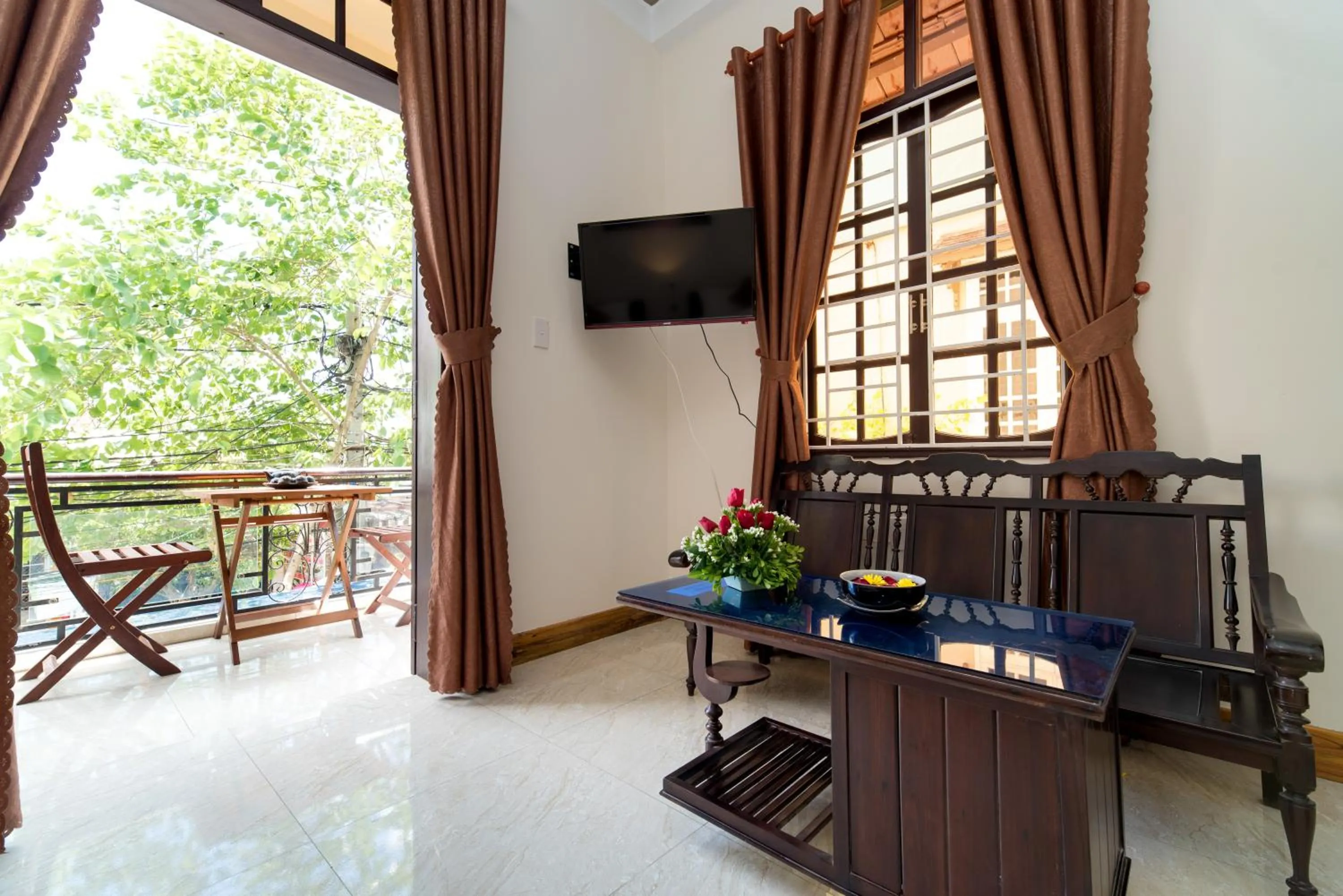Balcony/Terrace in Hoa Thu Homestay
