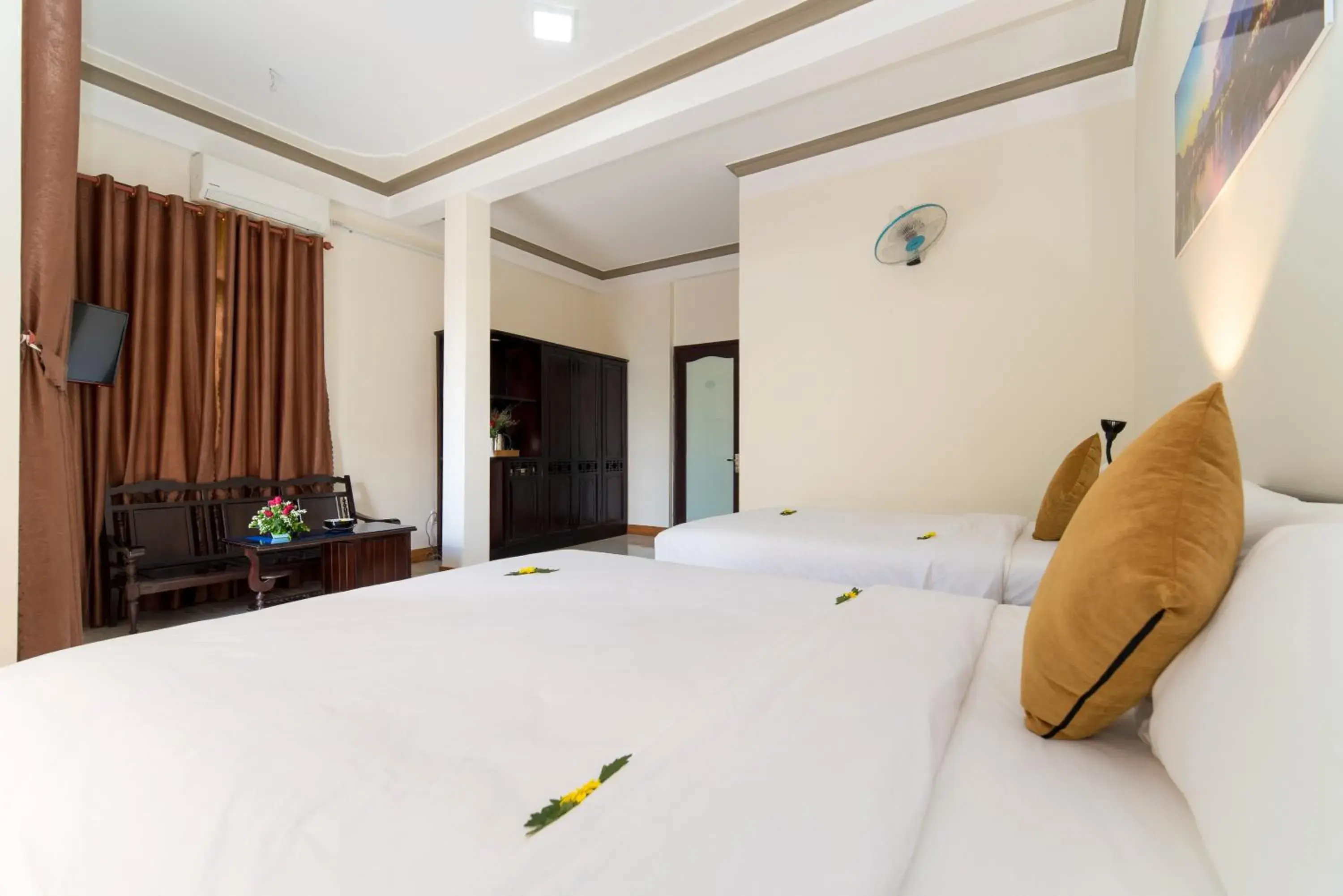 Bedroom, Bed in Hoa Thu Homestay Bedroom, Bed in Hoa Thu Homestay