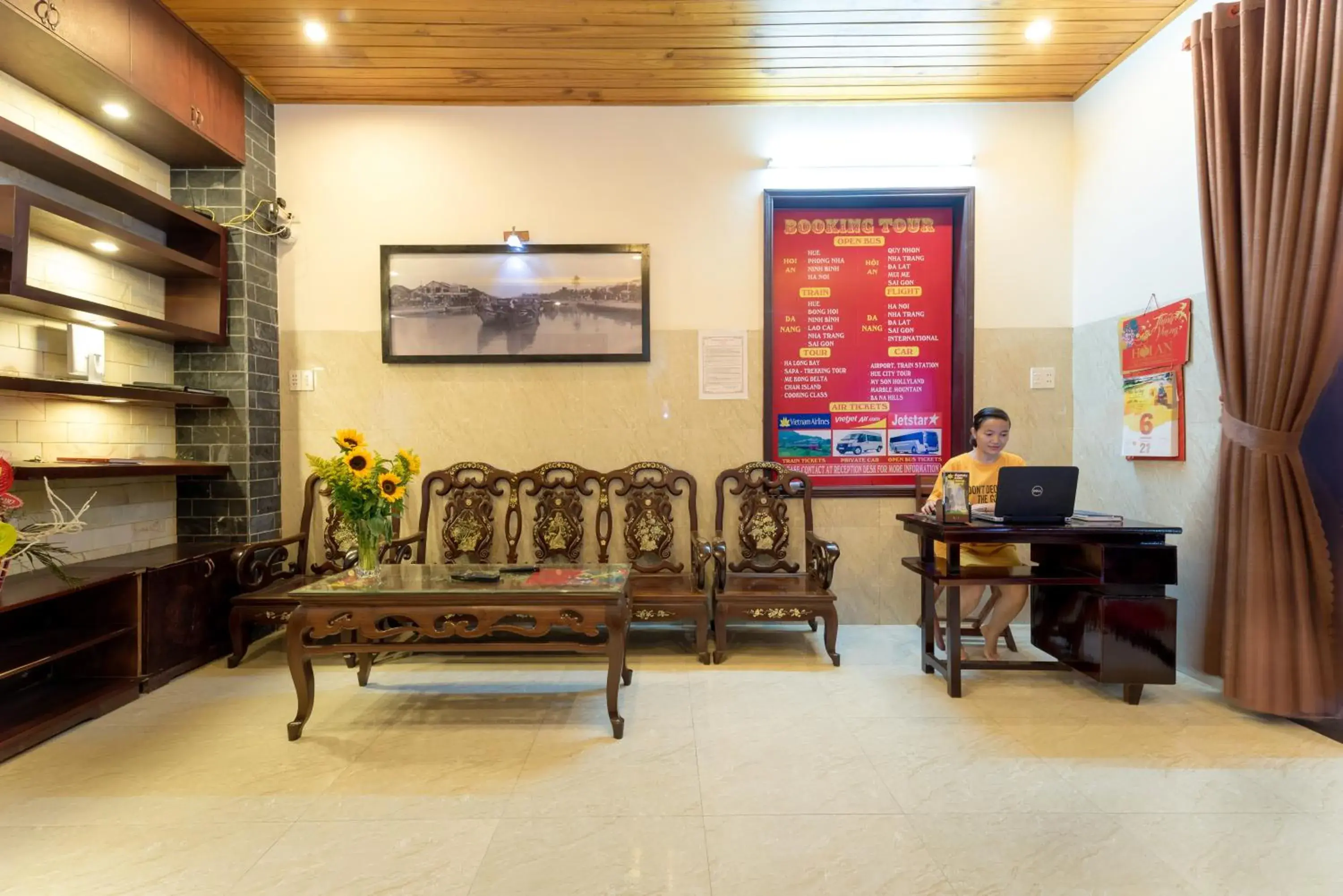 Lobby or reception in Hoa Thu Homestay Lobby or reception in Hoa Thu Homestay