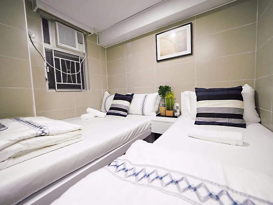 Bed in HK International Hostel