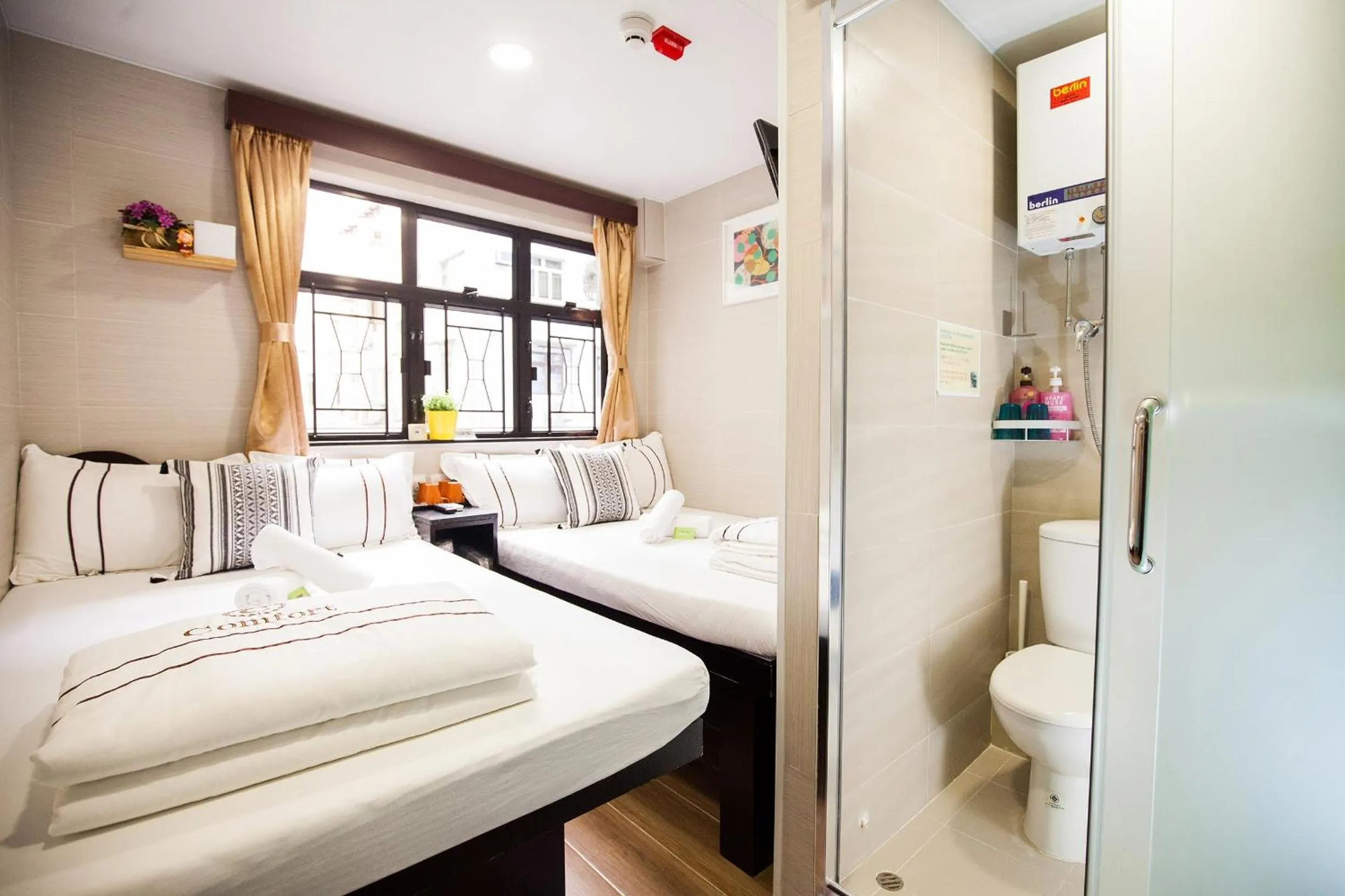 Bed in HK International Hostel