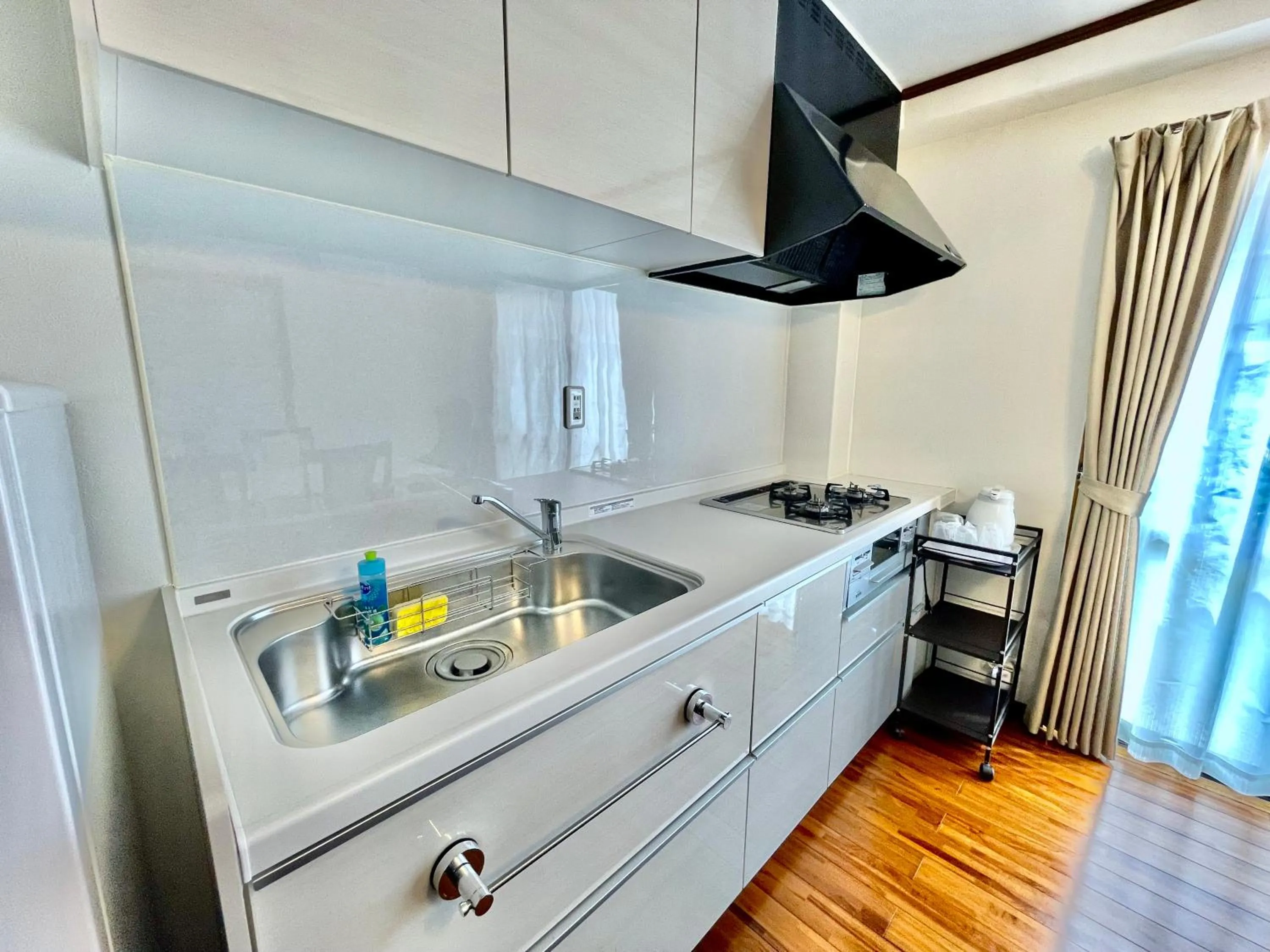 Kitchen or kitchenette in Hotel Umizola