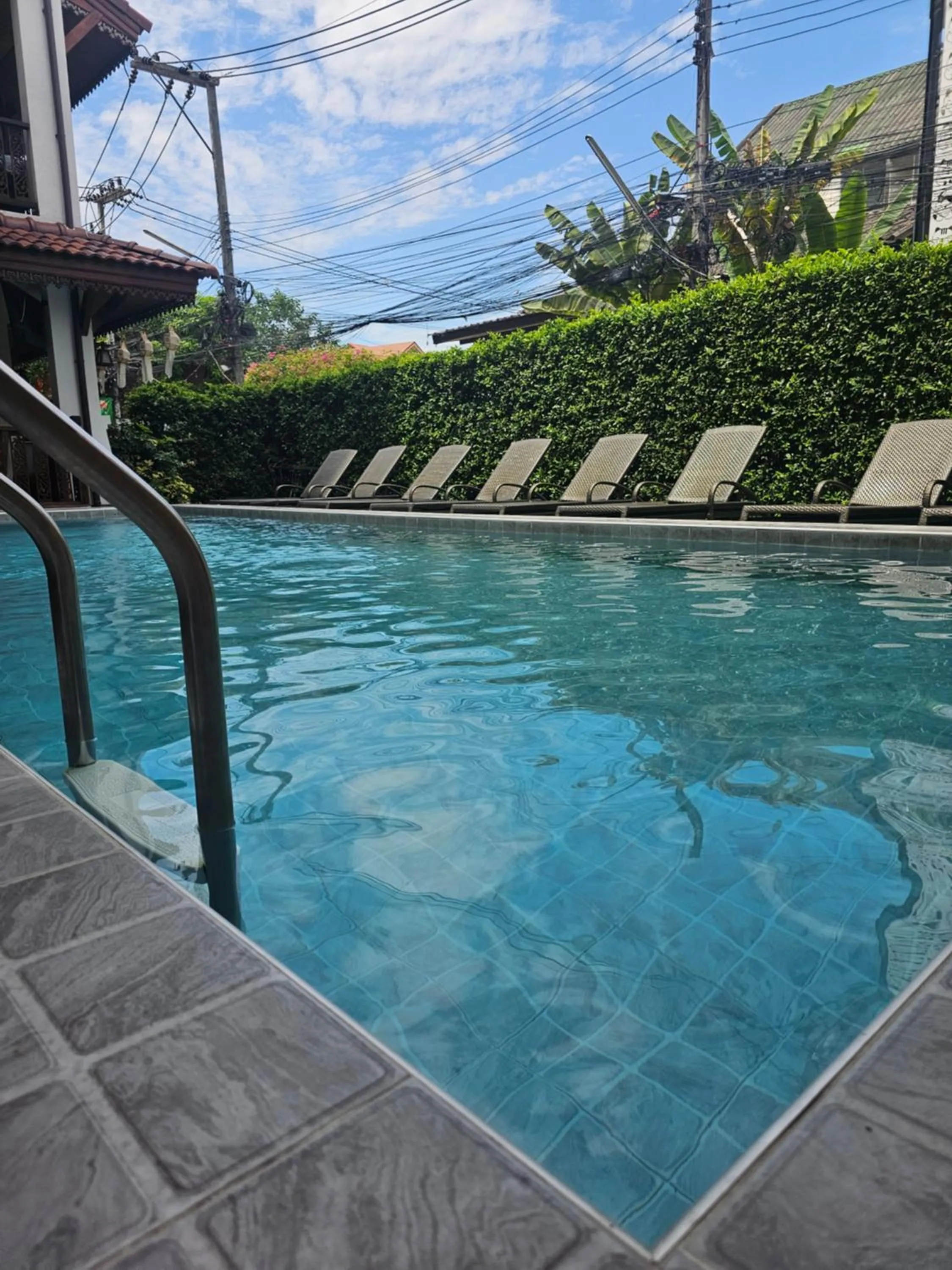 Pool view in Chada Mantra Hotel