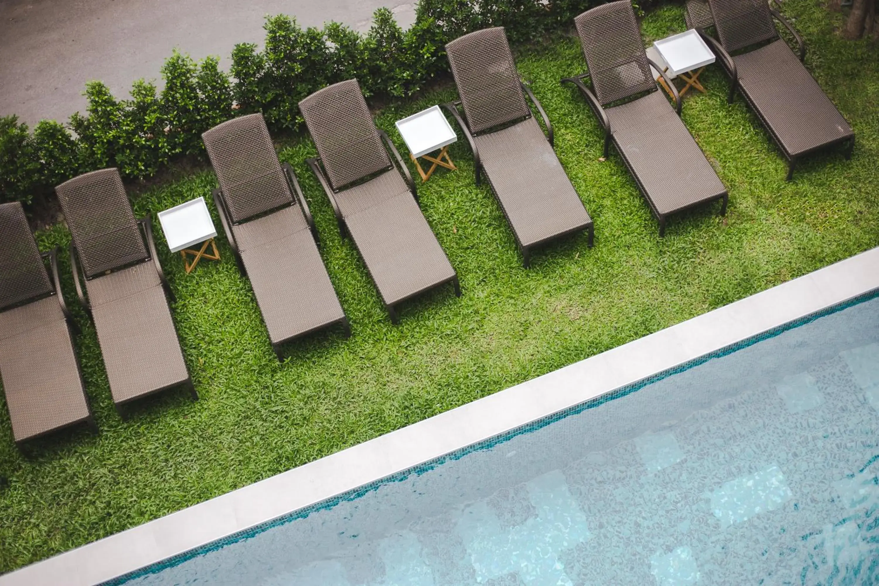 Pool view in Chada Mantra Hotel Pool view in Chada Mantra Hotel