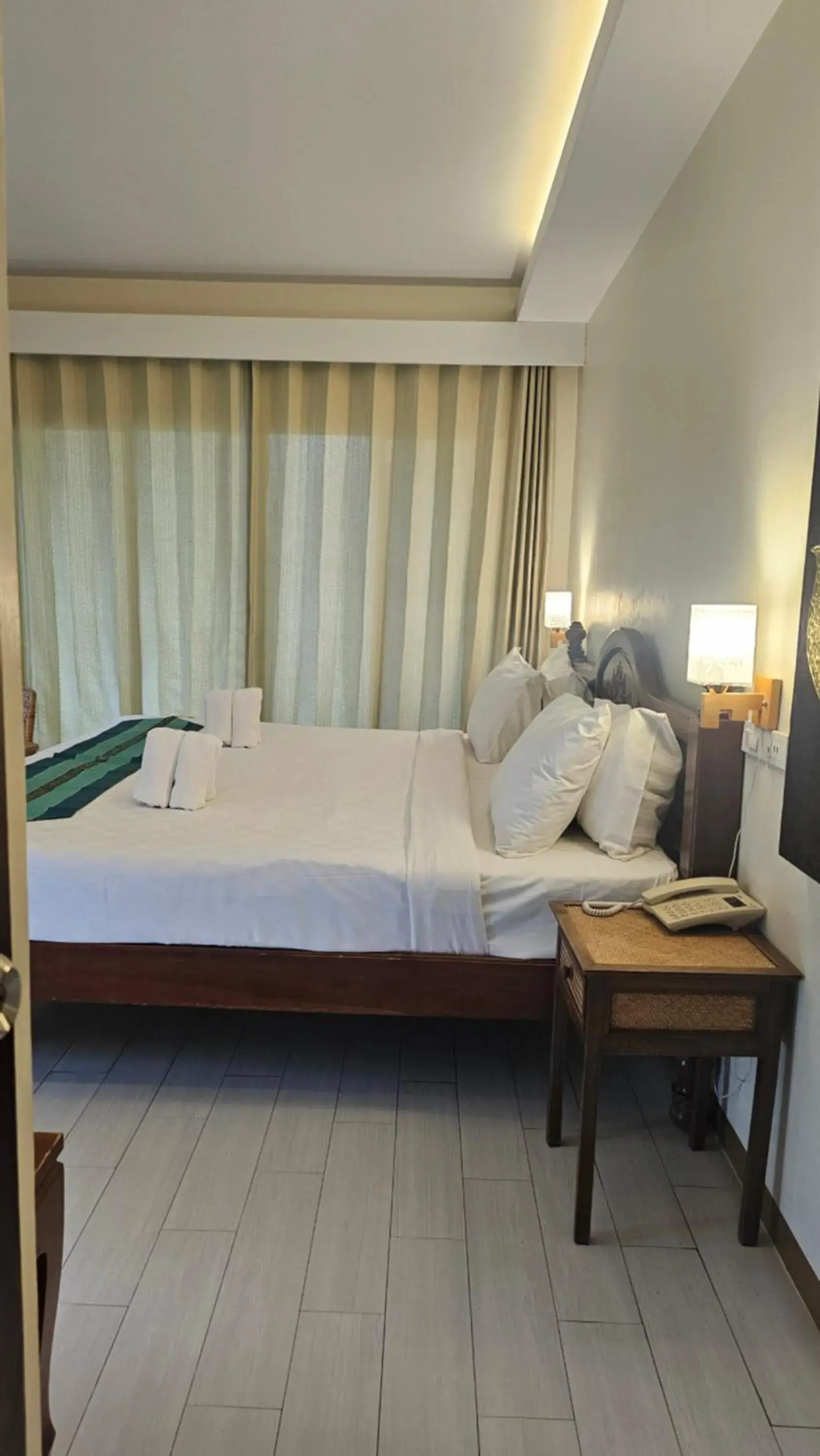 Bed in Chada Mantra Hotel Bed in Chada Mantra Hotel