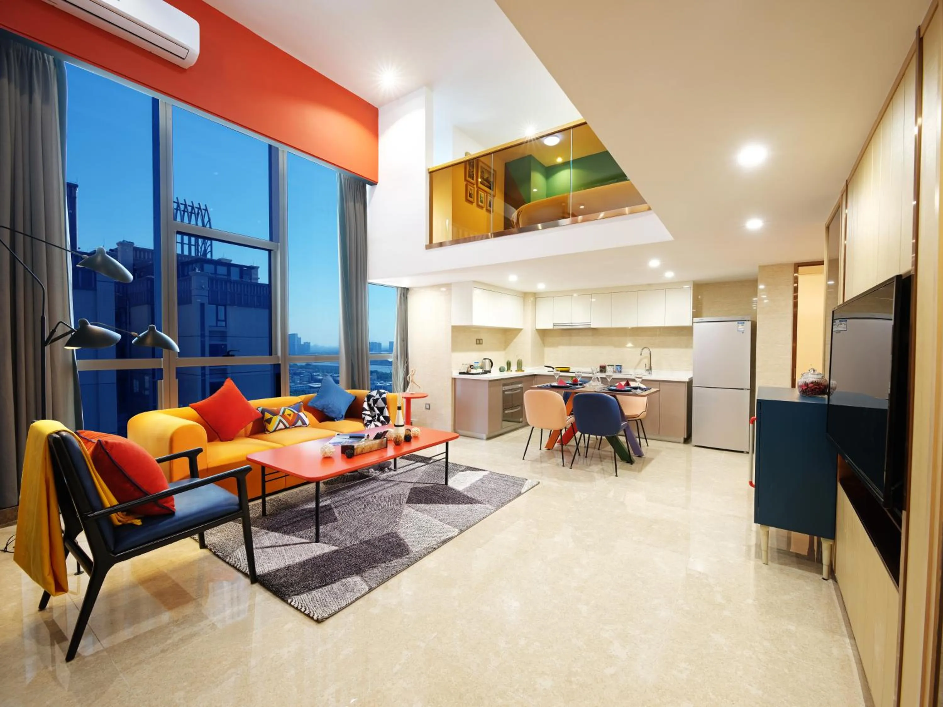 Living room in Royal Star Apartment(Guangzhou Central City Branch)