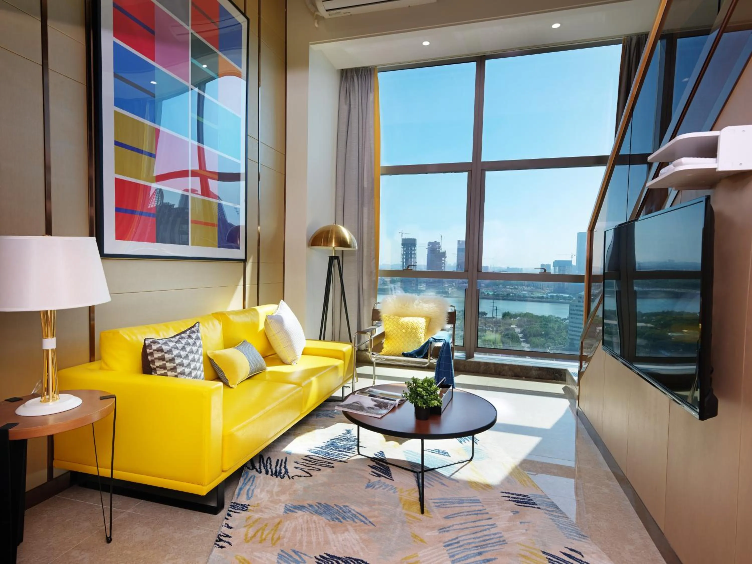 Living room in Royal Star Apartment(Guangzhou Central City Branch)