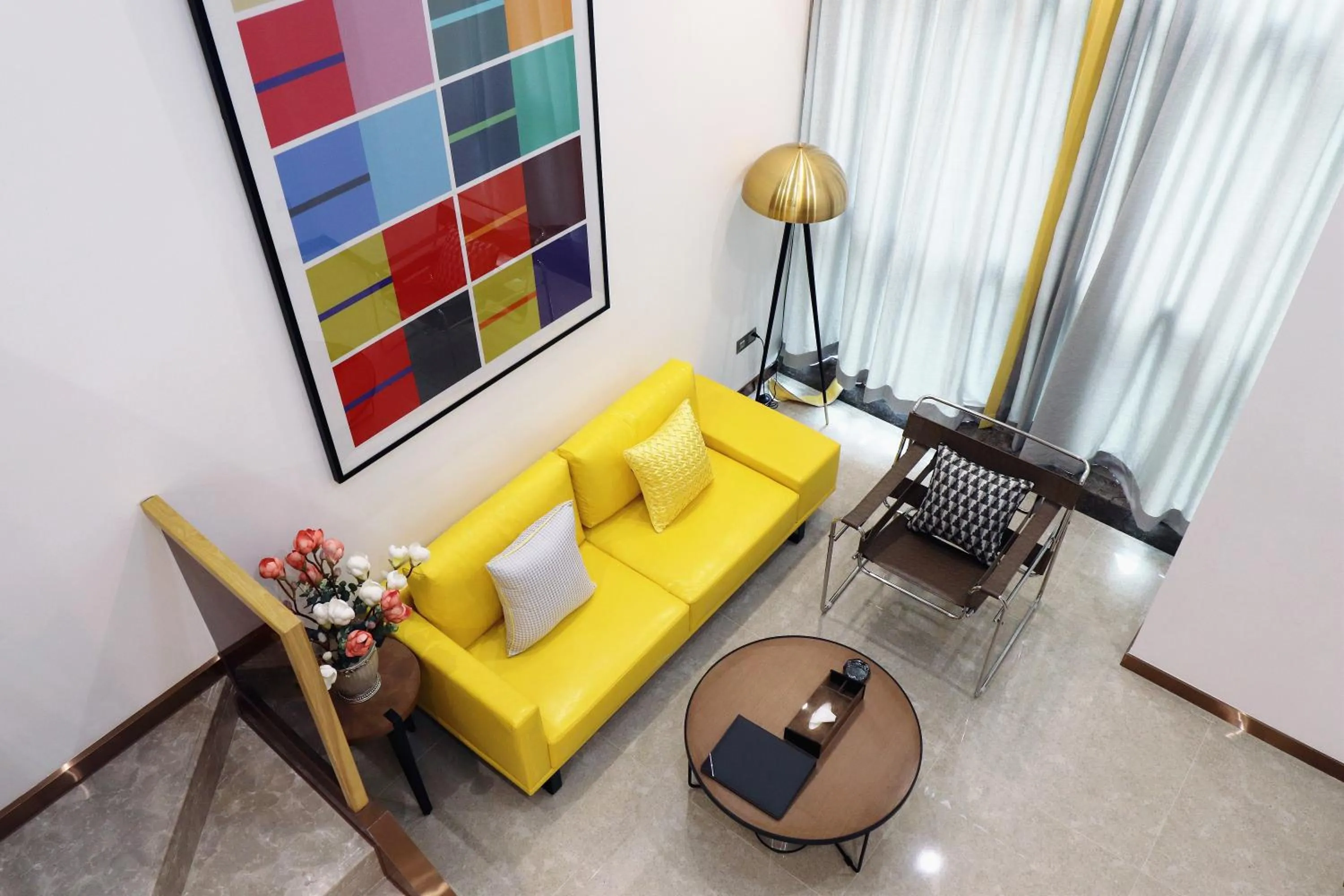 Living room in Royal Star Apartment(Guangzhou Central City Branch)