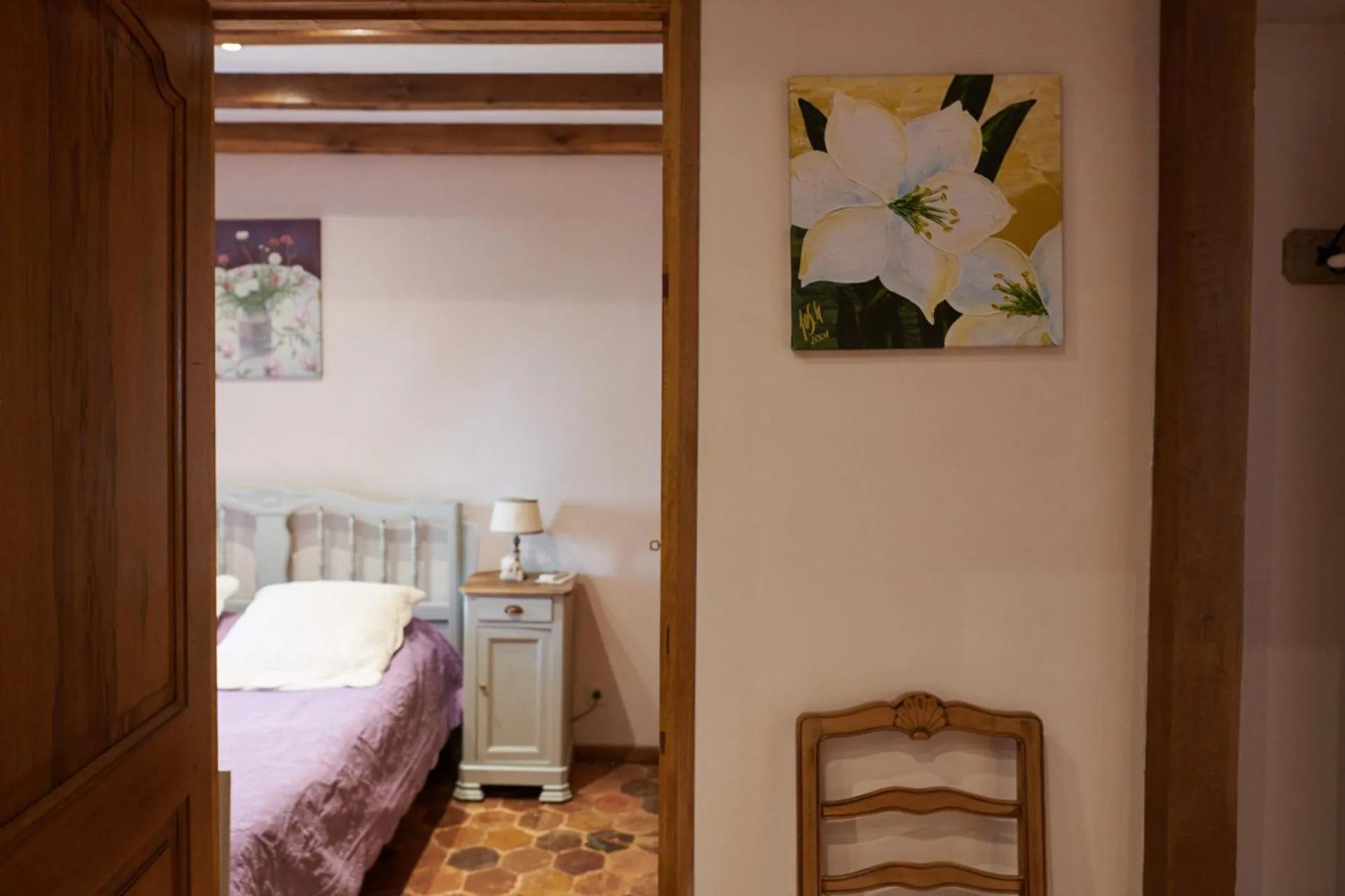 Bed in Un Mas en Ville