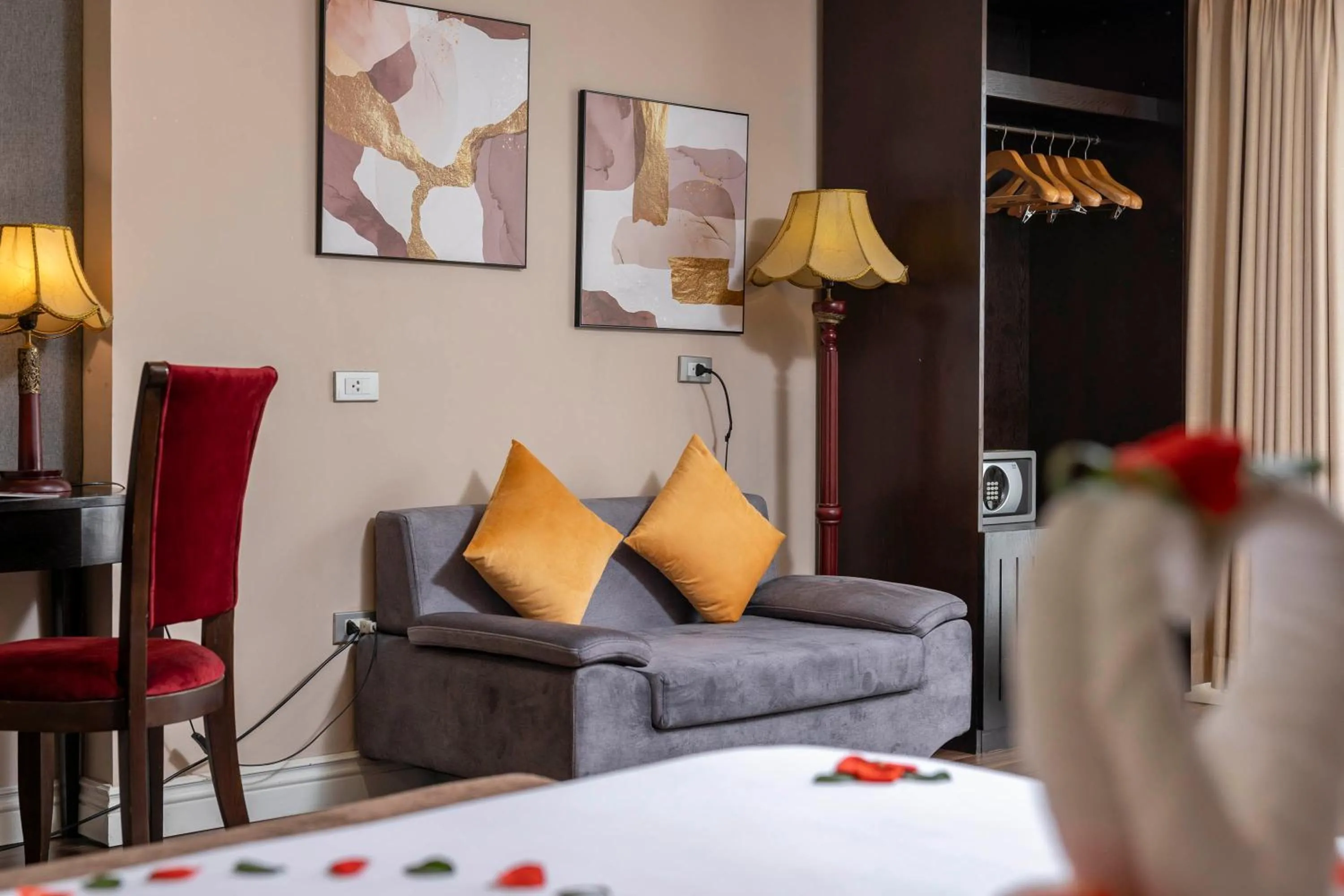 Bed in Beryl Charm Hotel and Spa