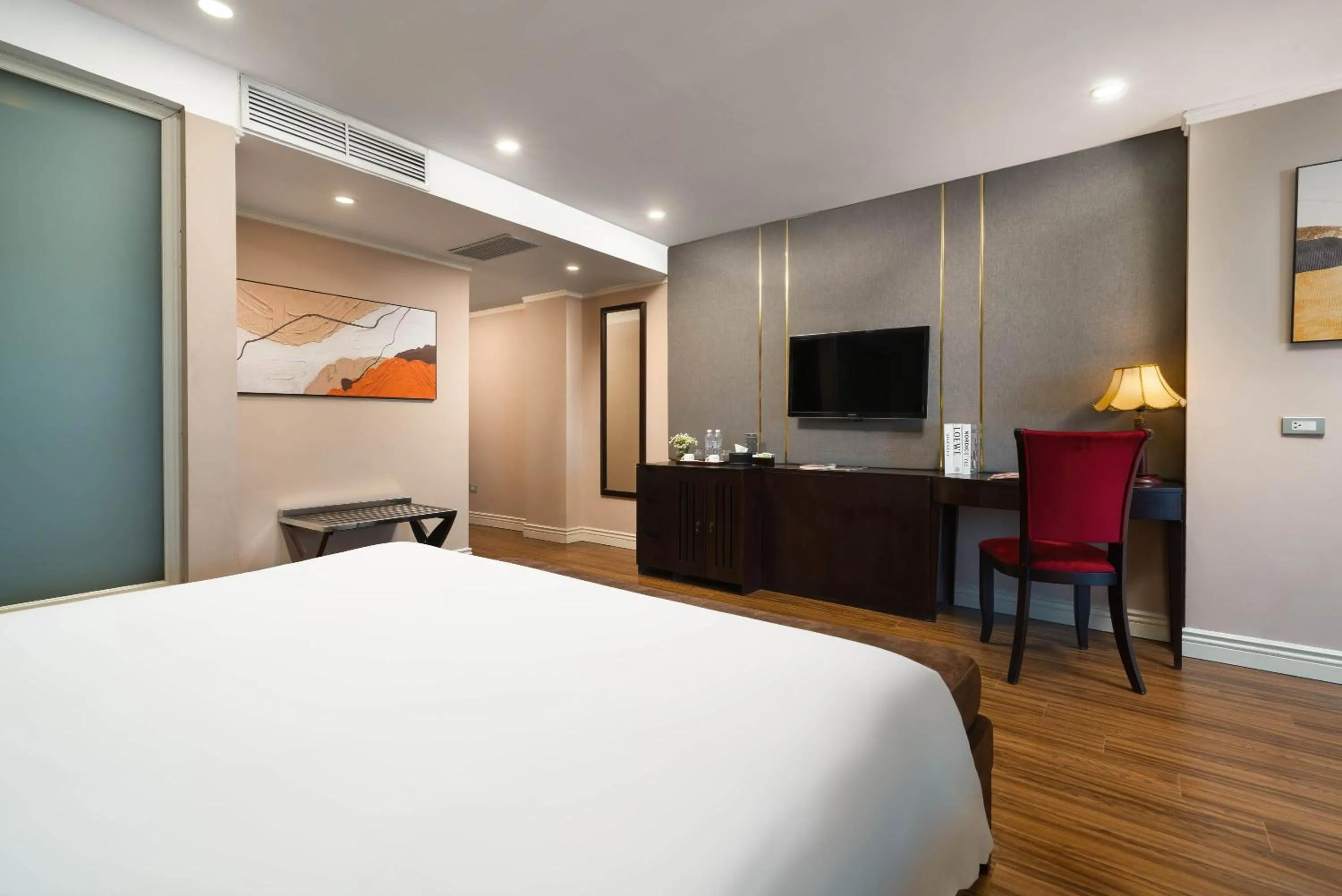 Bed in Beryl Charm Hotel and Spa