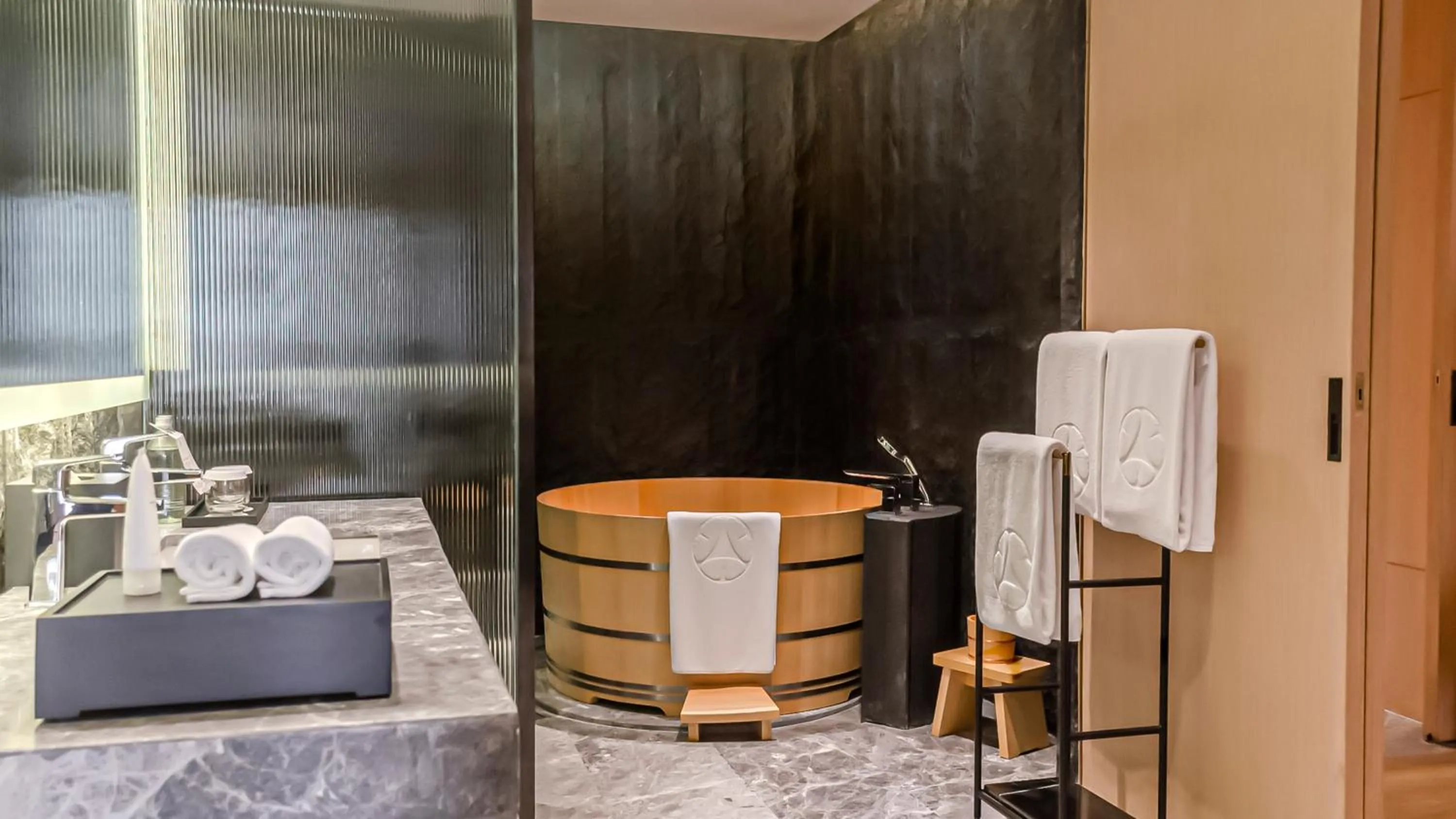 Bathroom in Hotel Okura Manila at Newport World Resorts