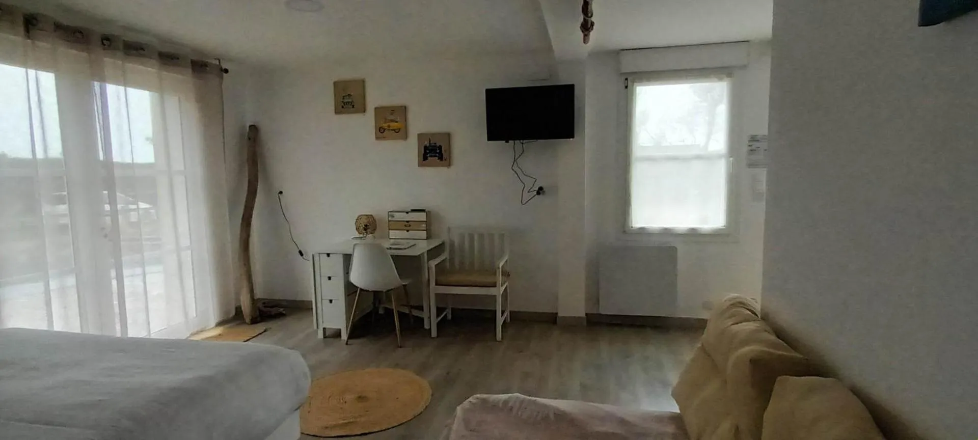 Bed in Escales dans les dunes