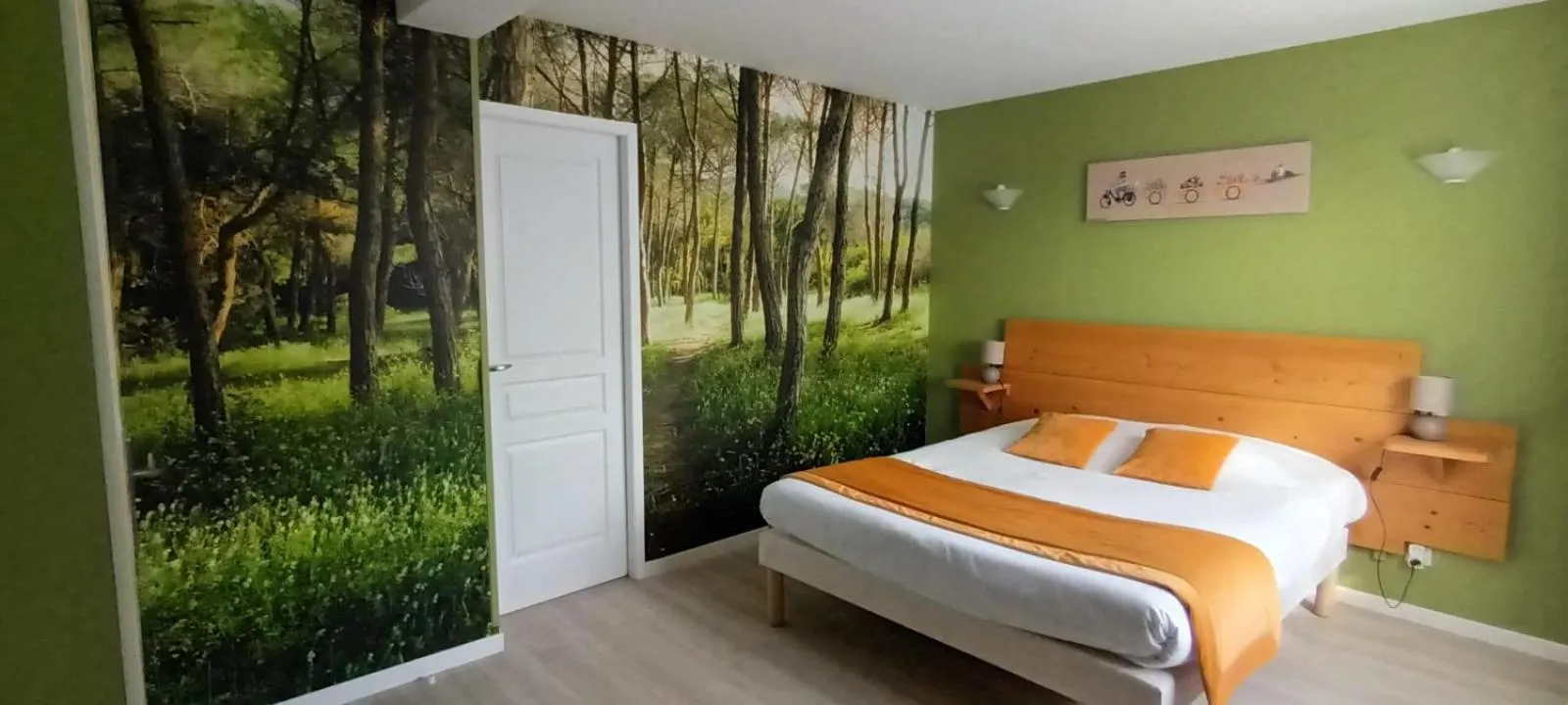 Bed in Escales dans les dunes