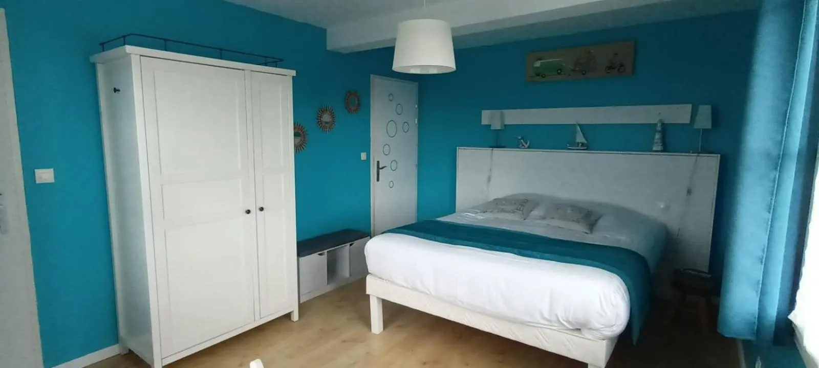 Bed in Escales dans les dunes