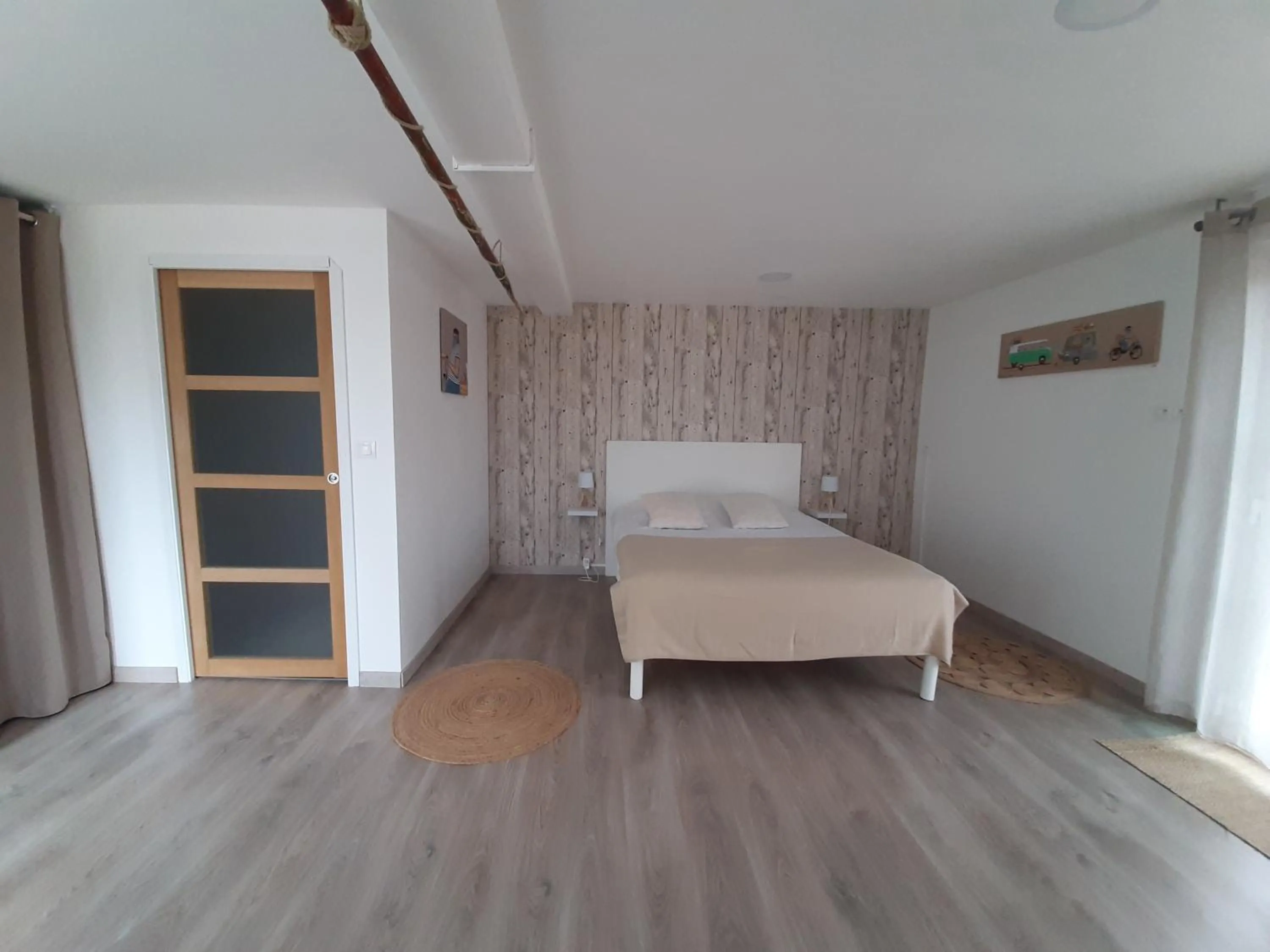 Bed in Escales dans les dunes