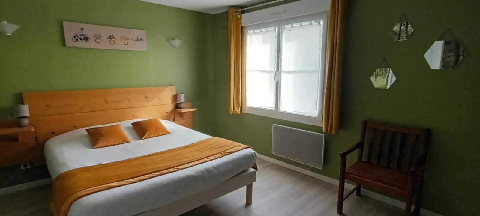 Bed in Escales dans les dunes