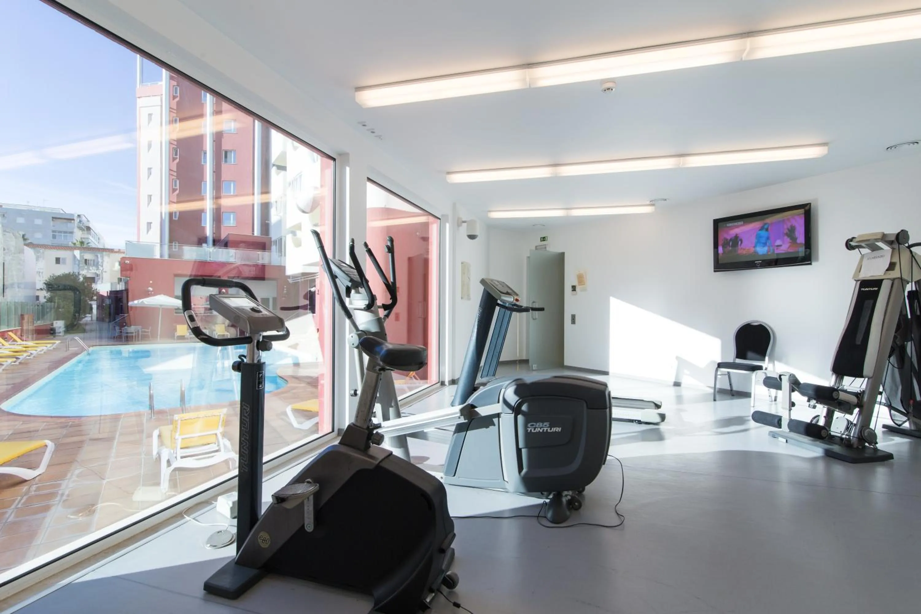 Fitness centre/facilities in Hotel Quarteirasol