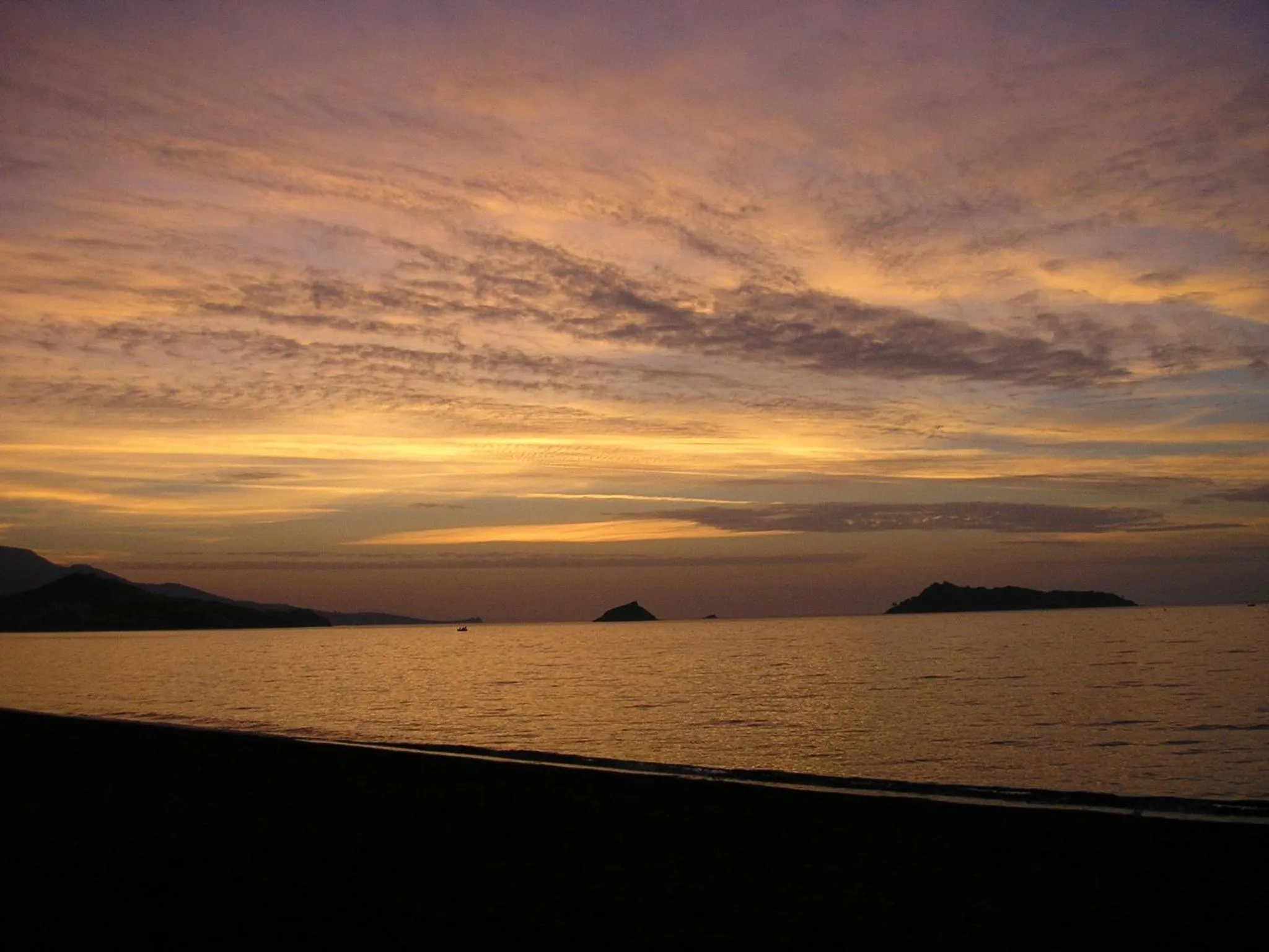 Sunset in Hotel Ilion