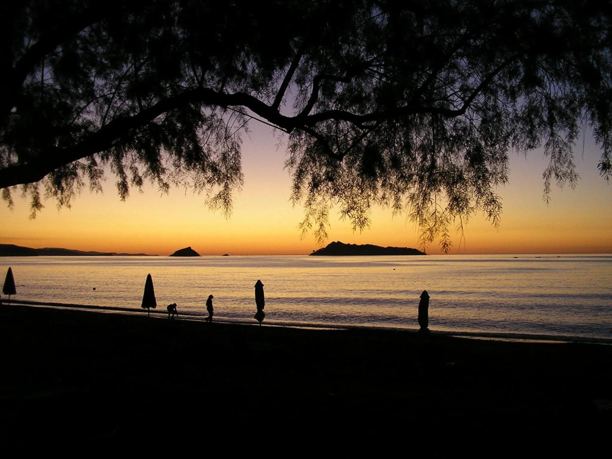 Sunset in Hotel Ilion