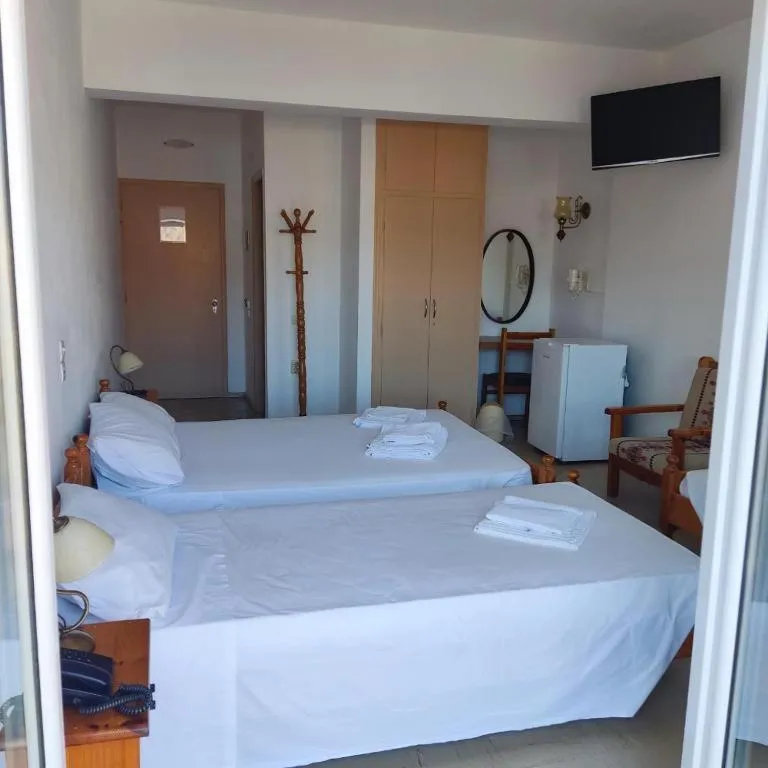 Bed in Hotel Ilion