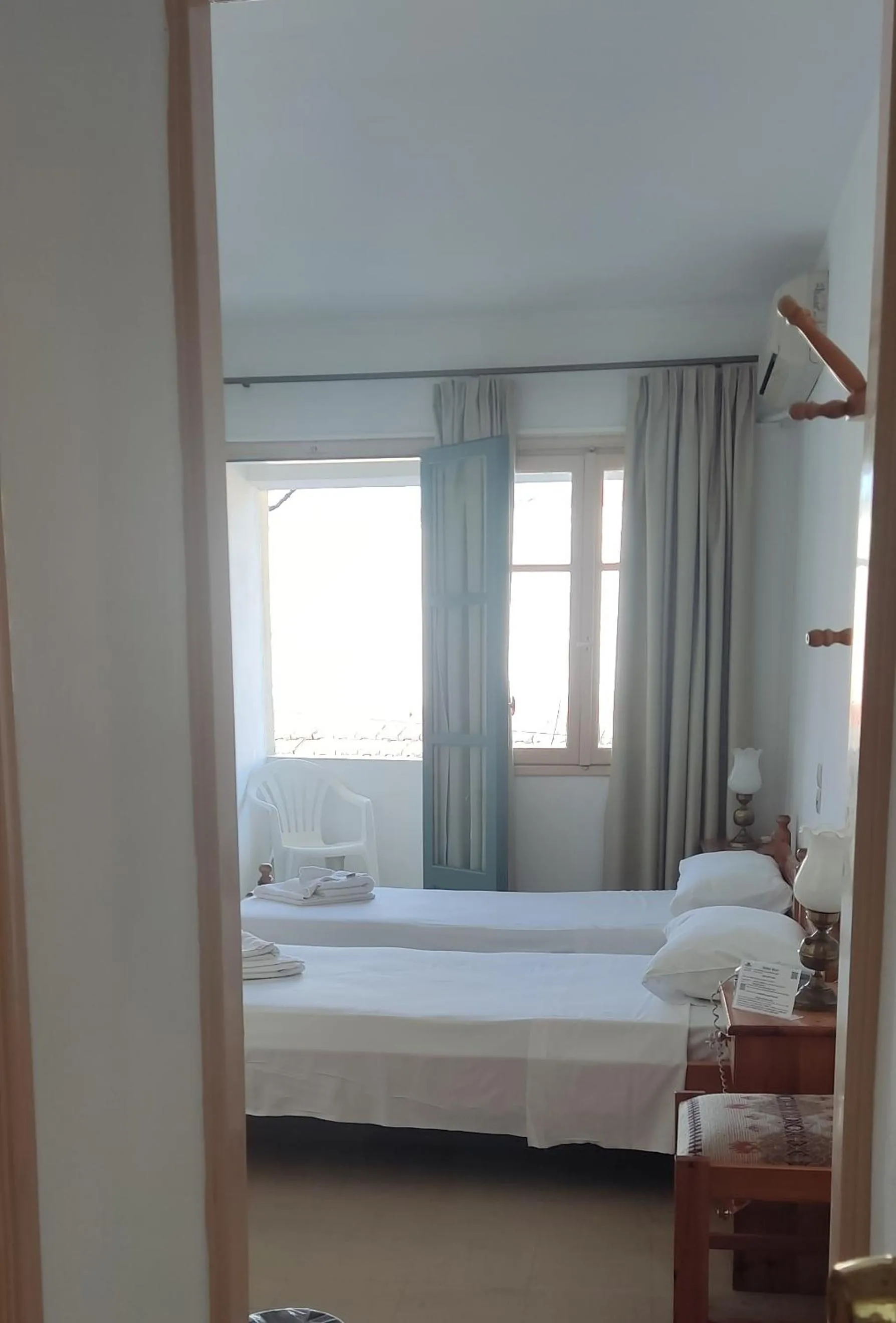 Bed in Hotel Ilion