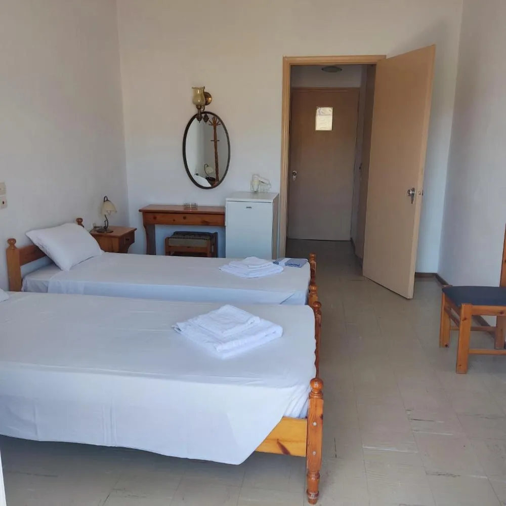 Bed in Hotel Ilion