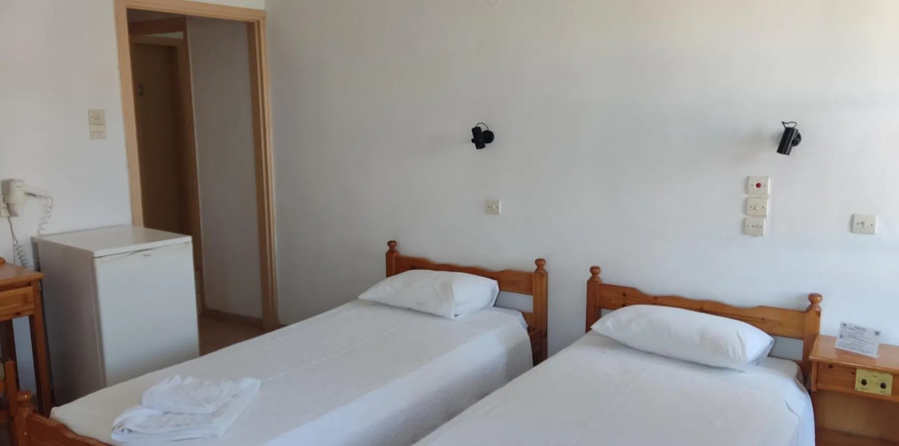 Bed in Hotel Ilion