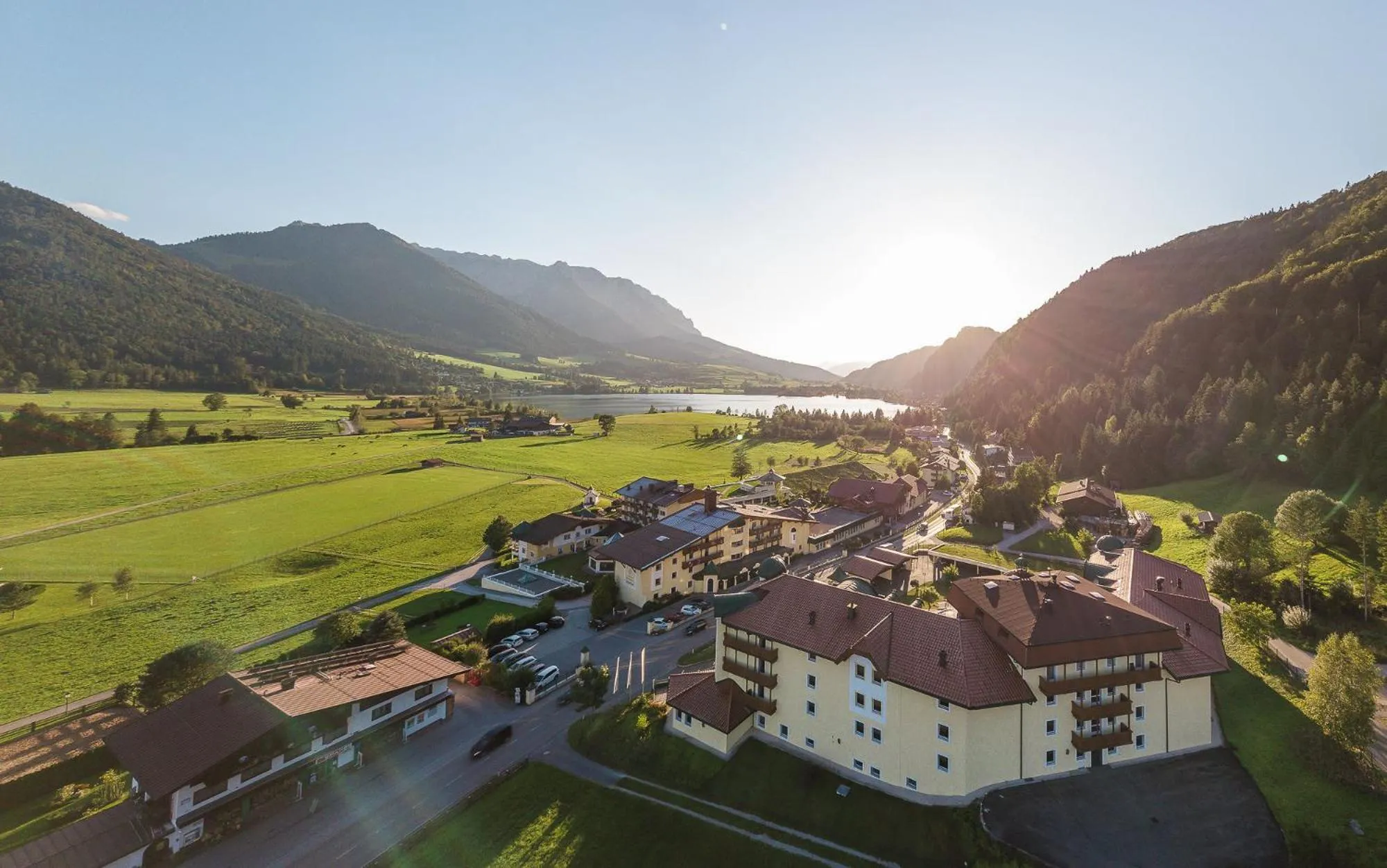 Bird's eye view in Hotel Seehof