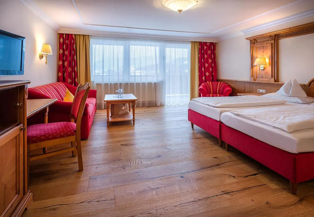 Photo of the whole room, Bed in Hotel Seehof
