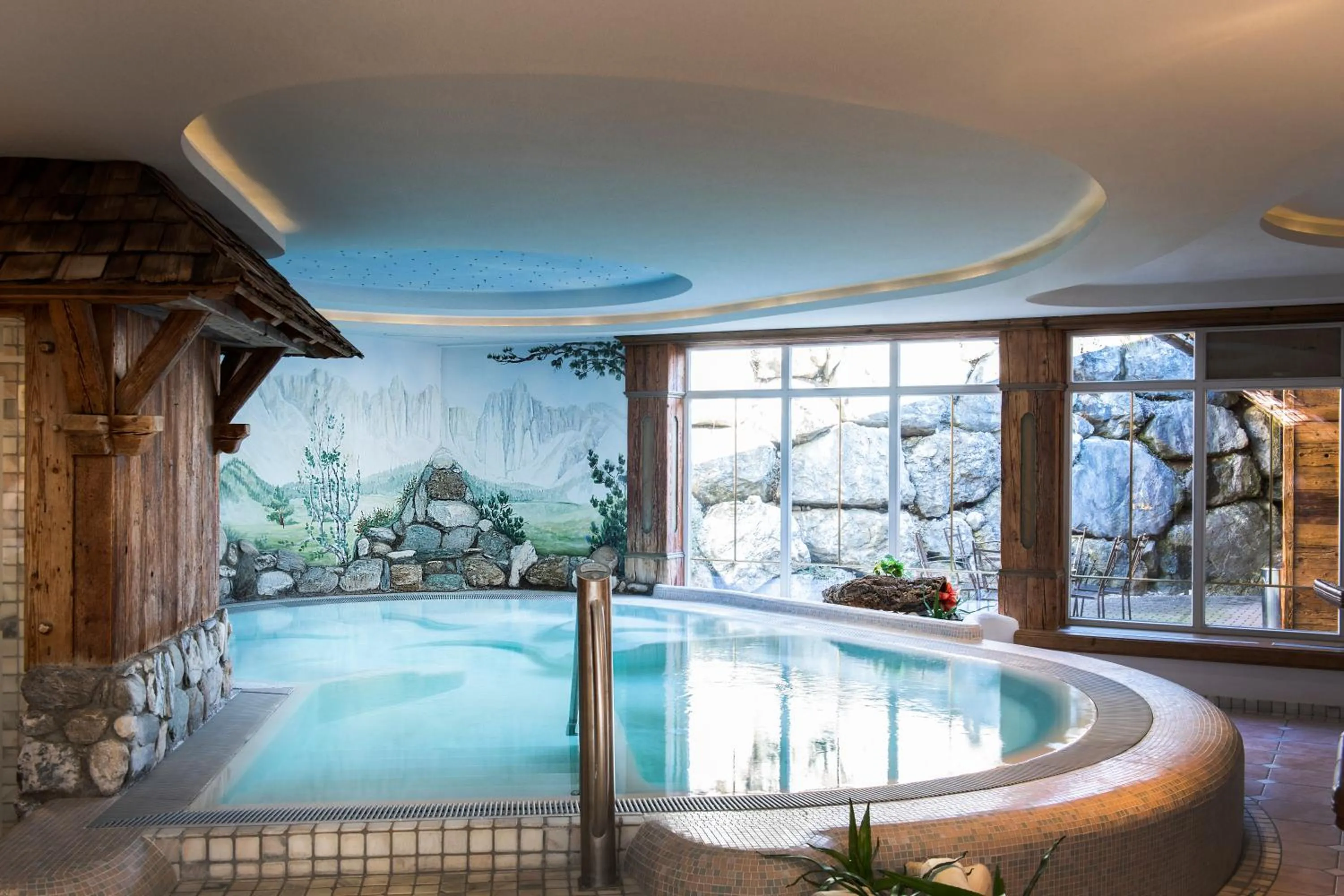 Hot Tub in Hotel Seehof