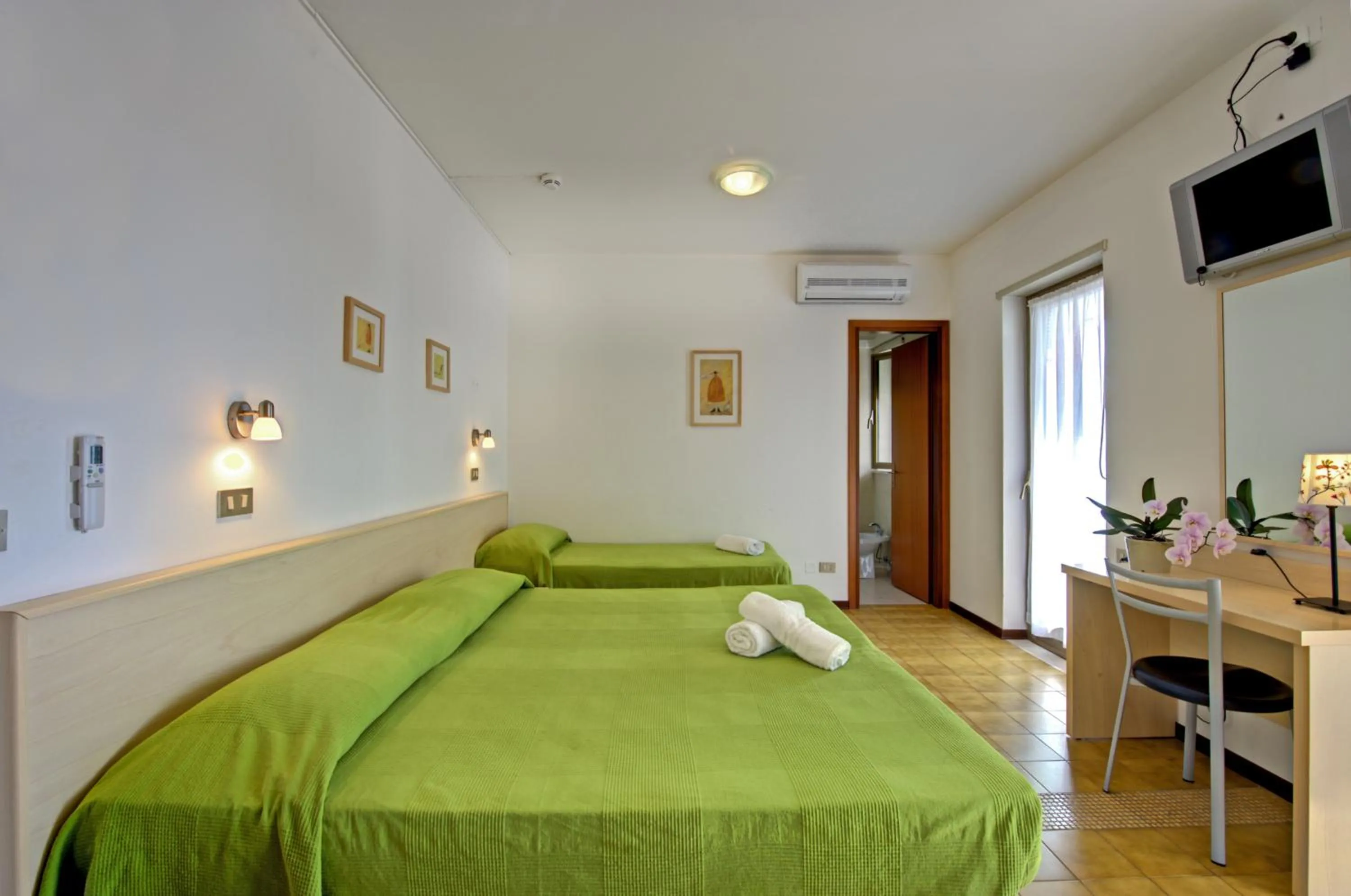 Bed in Pensione Ornella