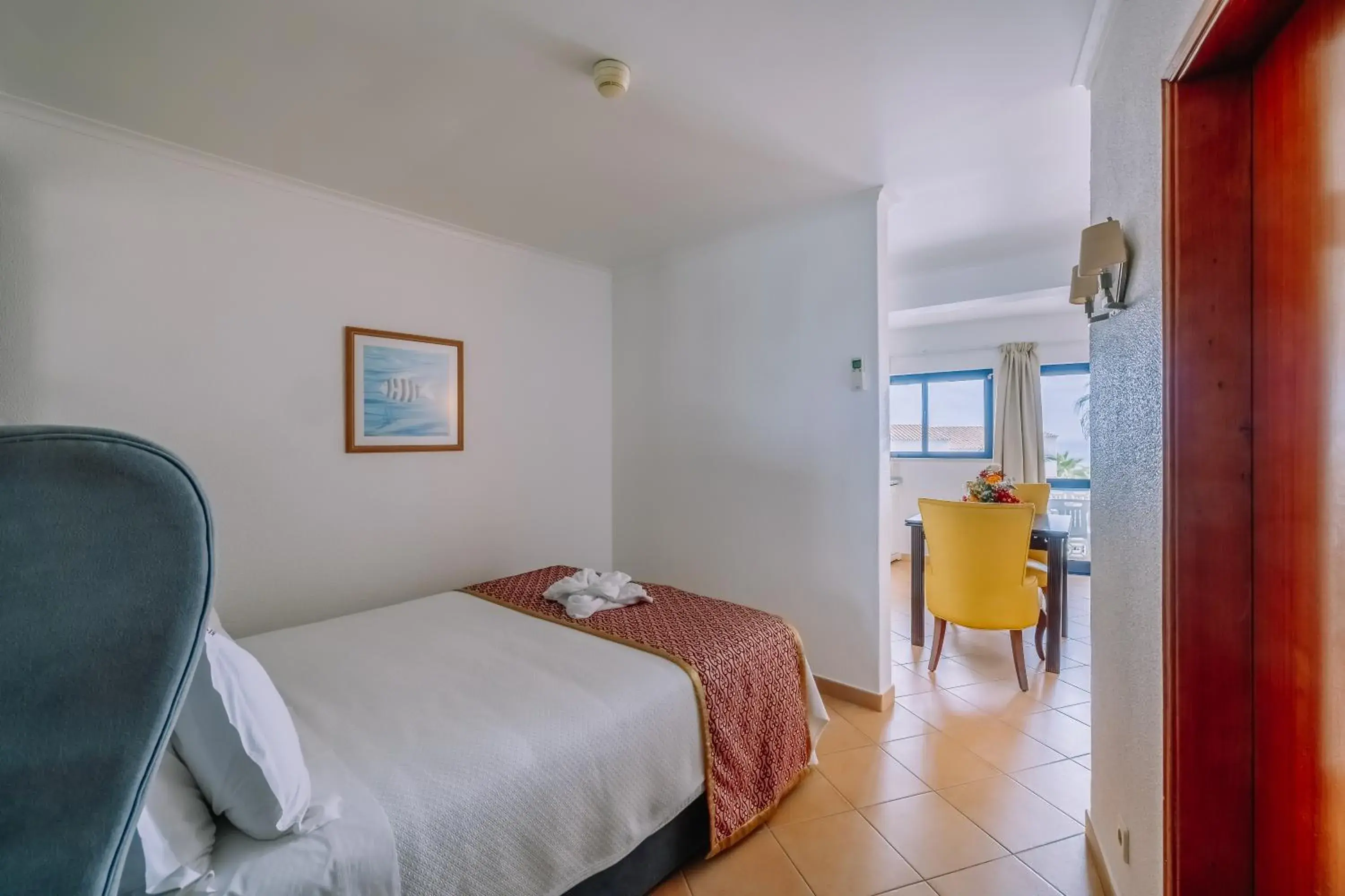 Bedroom, Bed in Grand Muthu Oura View Beach Club Bedroom, Bed in Grand Muthu Oura View Beach Club