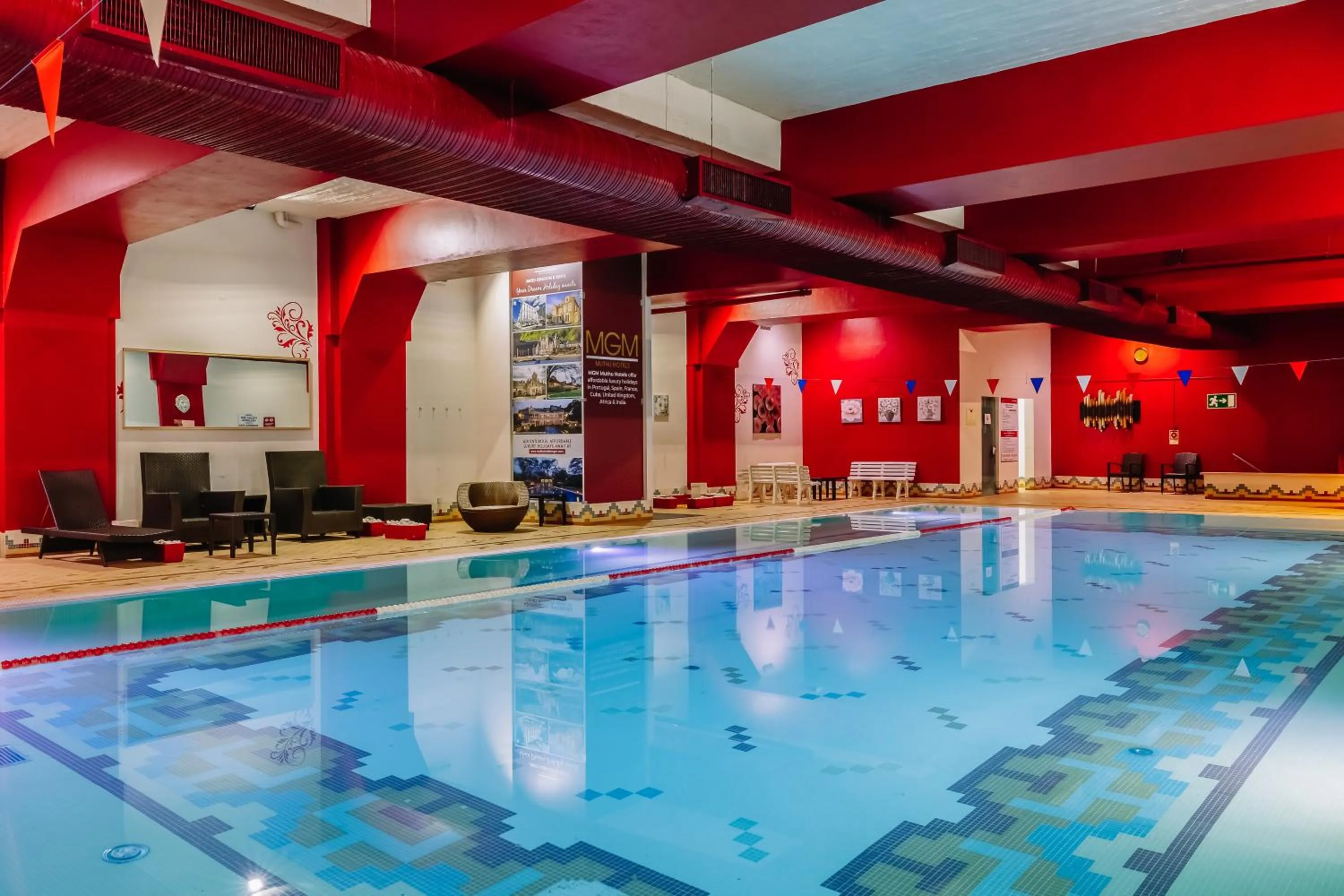 Swimming pool in Grand Muthu Oura View Beach Club