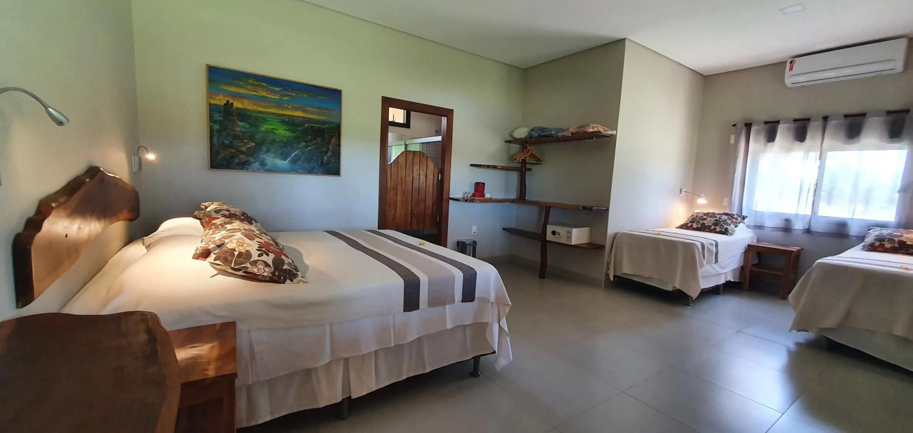 Bedroom, Bed in Pousada Araras Pantanal Eco Lodge