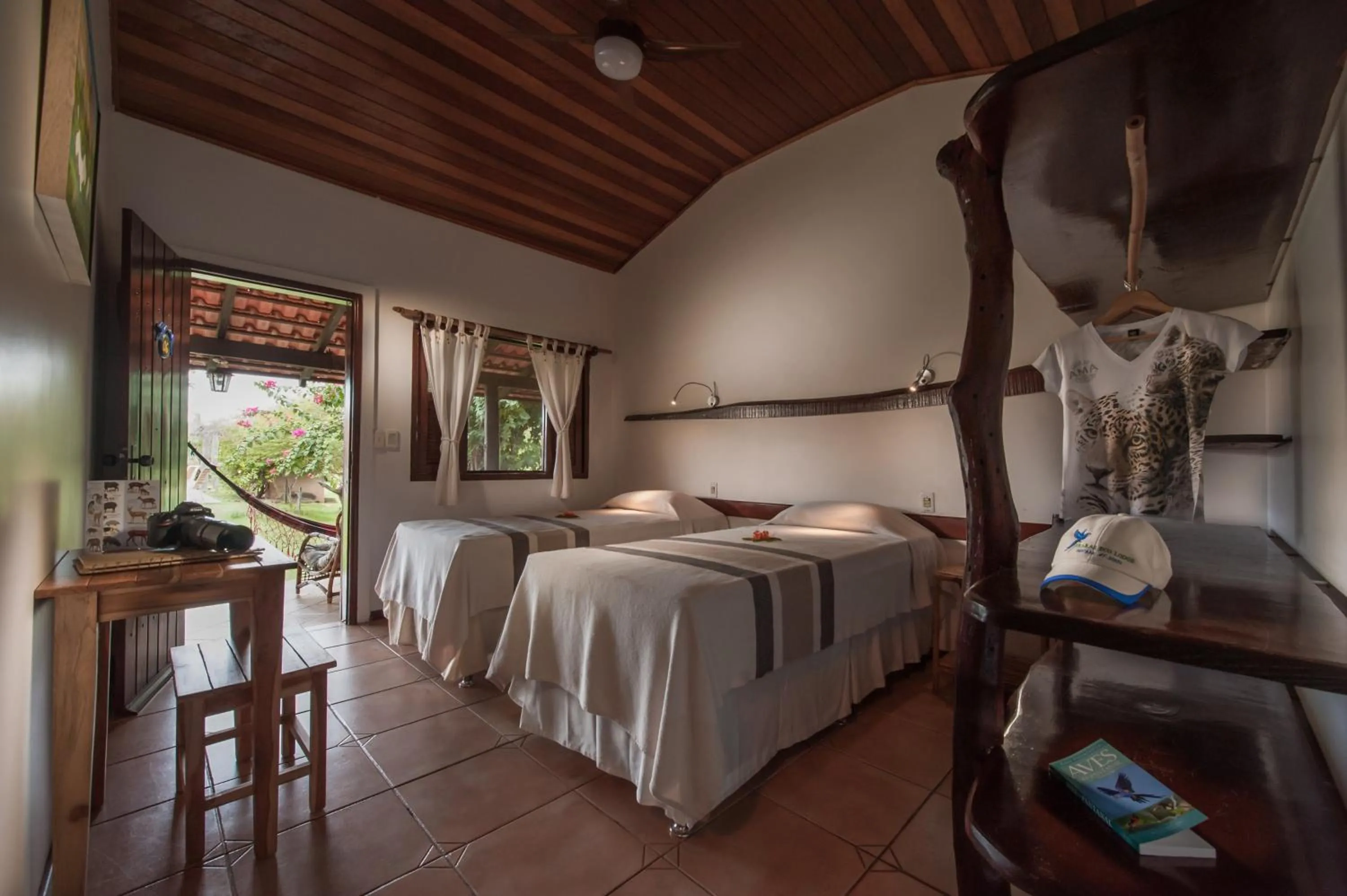 Day, Bed in Pousada Araras Pantanal Eco Lodge