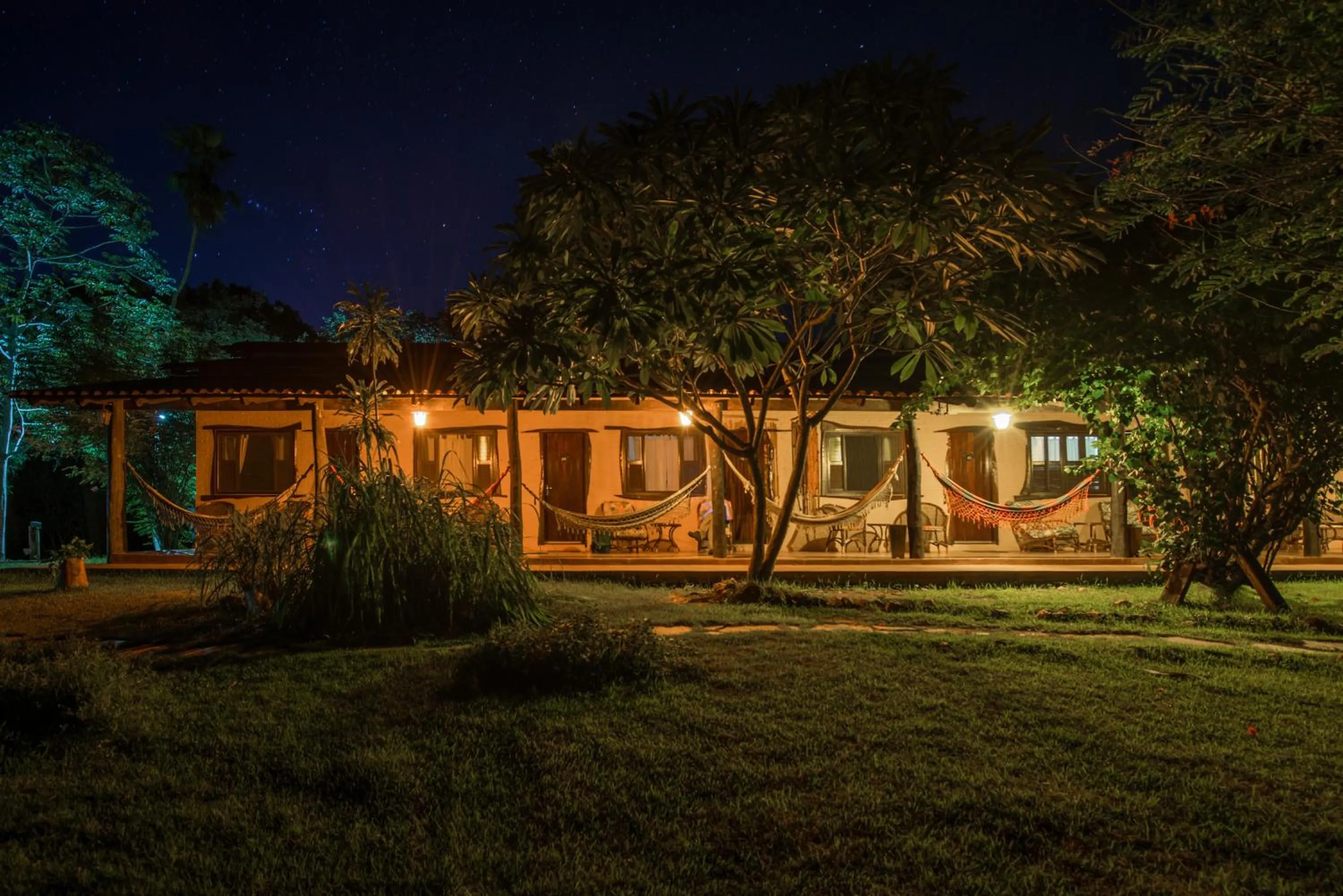 Patio in Pousada Araras Pantanal Eco Lodge