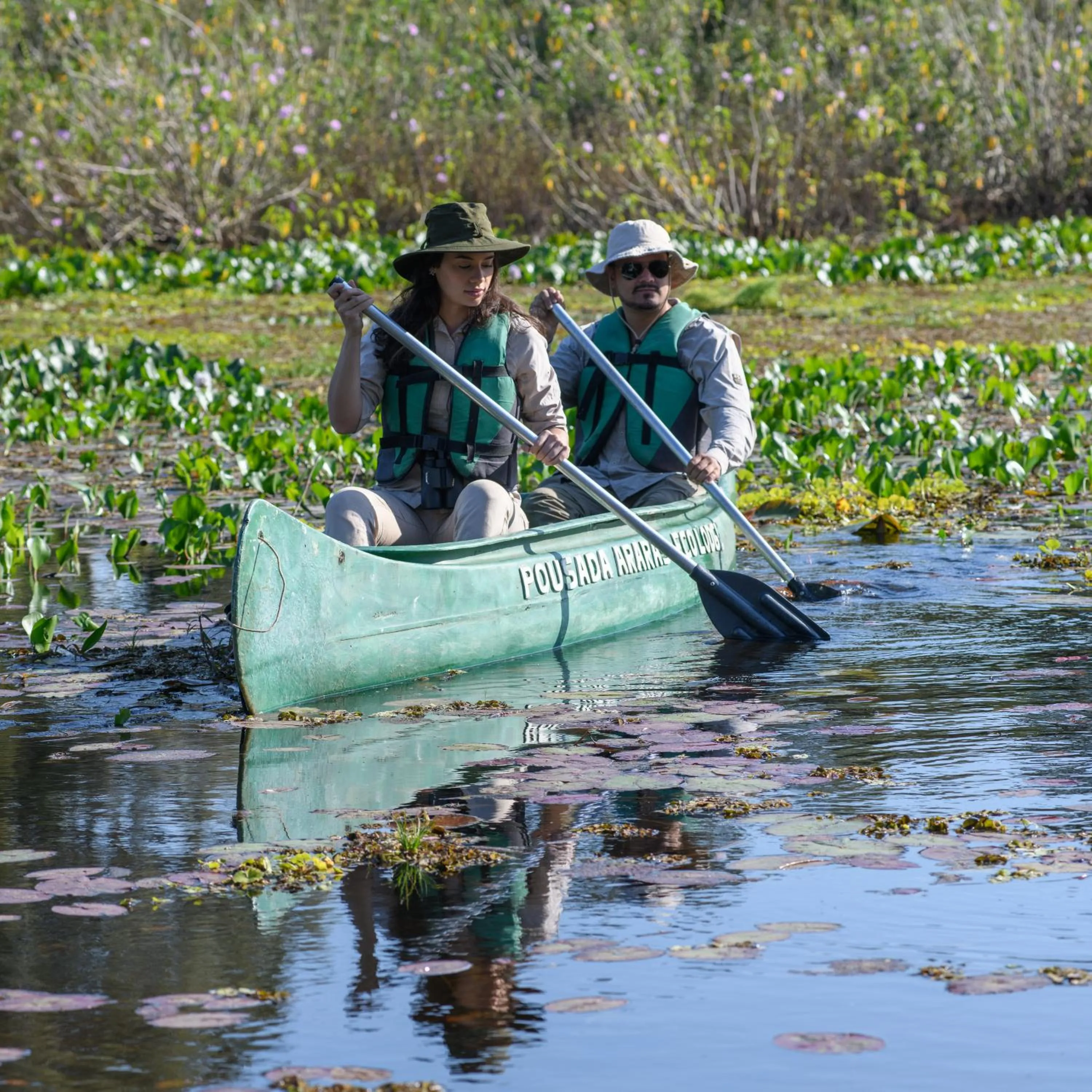 Natural landscape in Pousada Araras Pantanal Eco Lodge