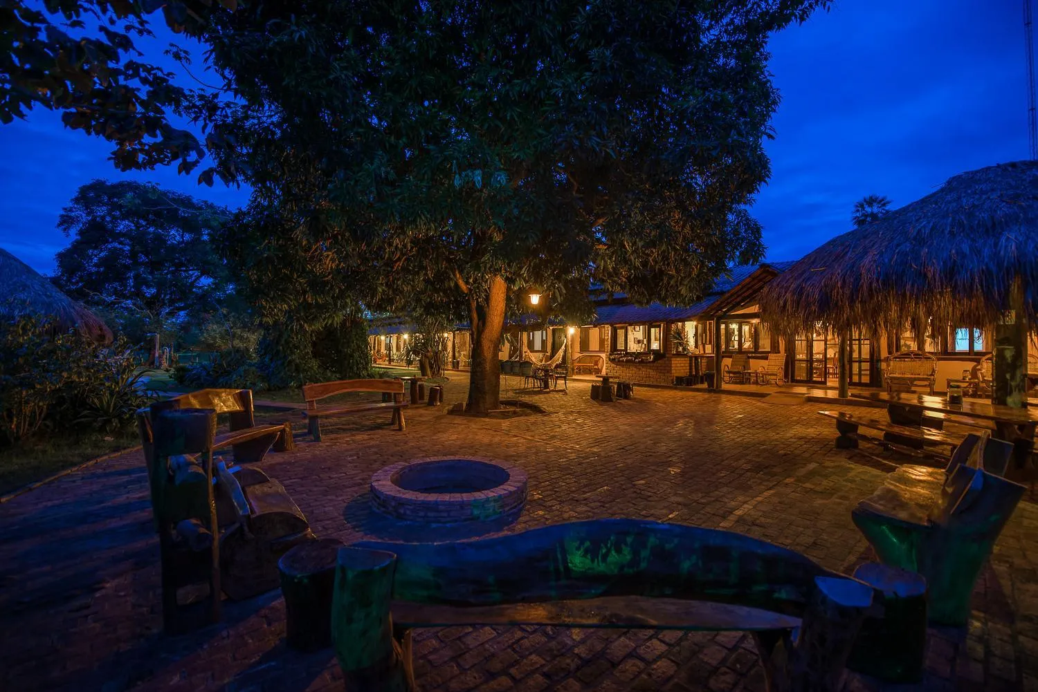Patio in Pousada Araras Pantanal Eco Lodge