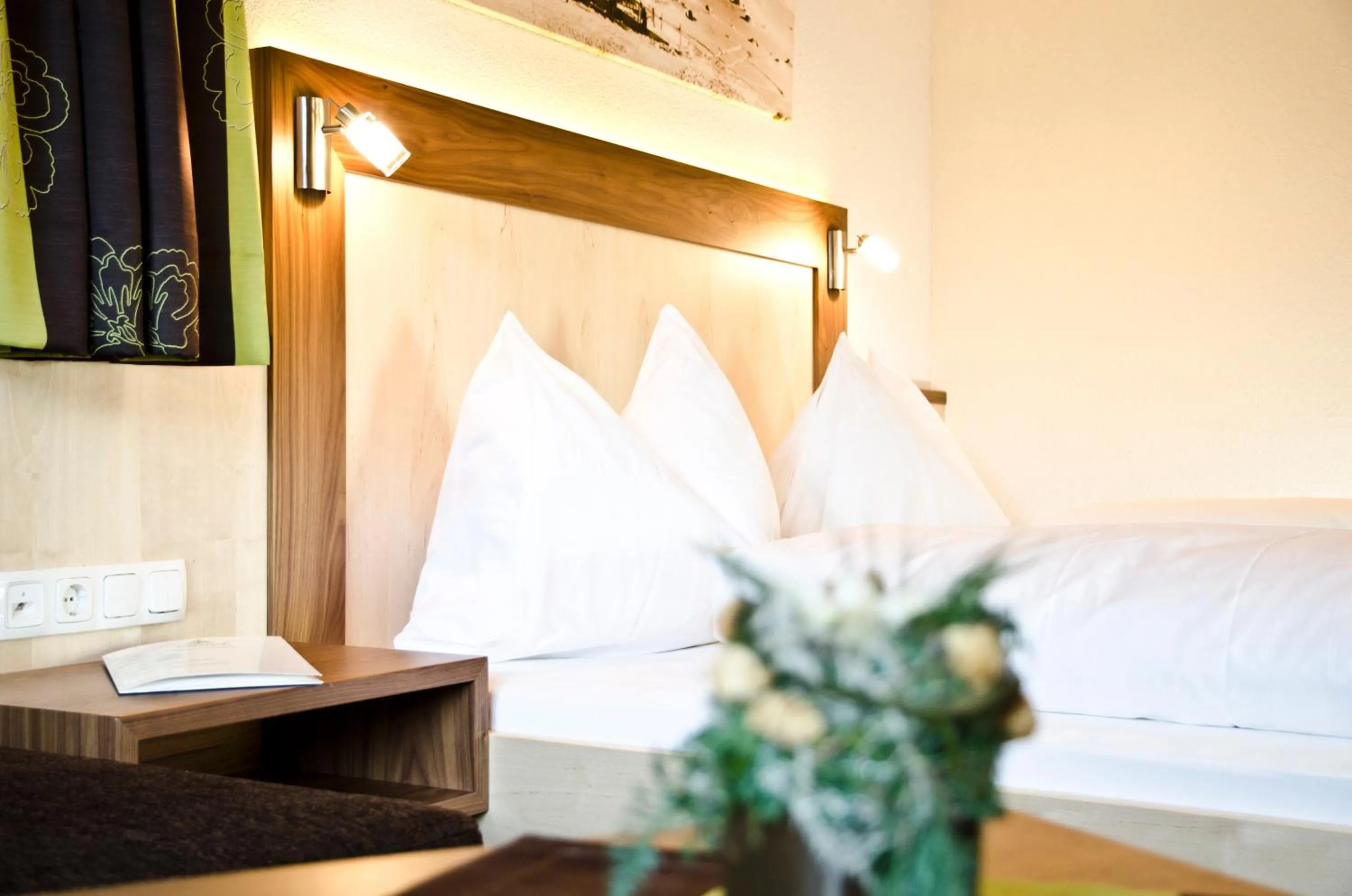 Bedroom, Bed in Hotel Tannenhof
