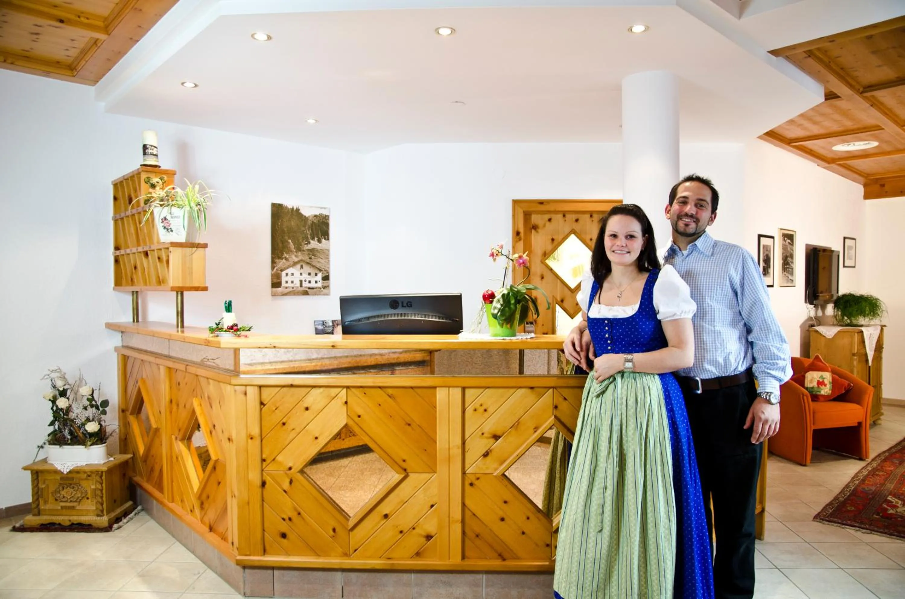 Lobby or reception in Hotel Tannenhof