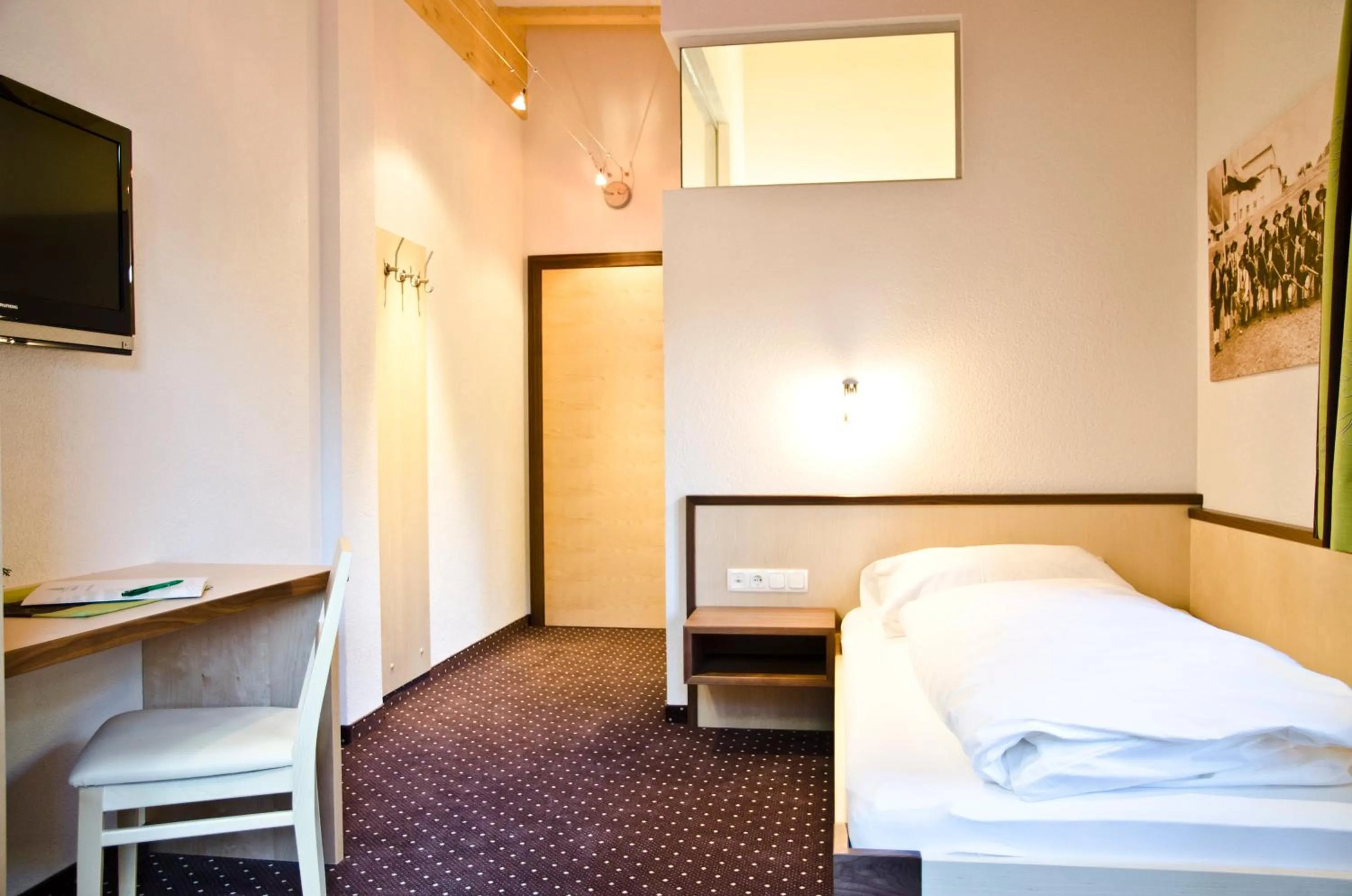 Bed in Hotel Tannenhof