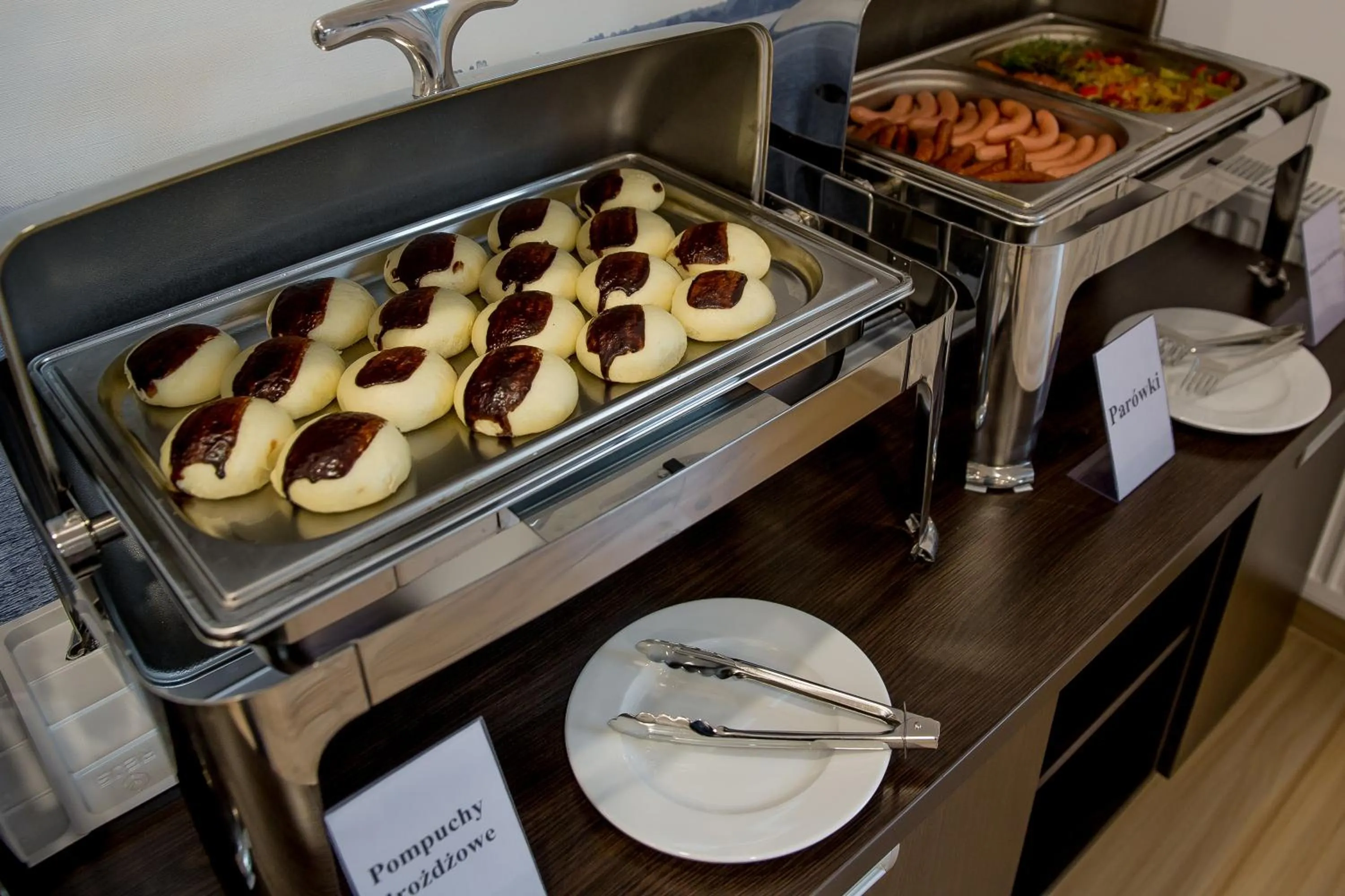 Buffet breakfast in Mielno Holiday Apartments