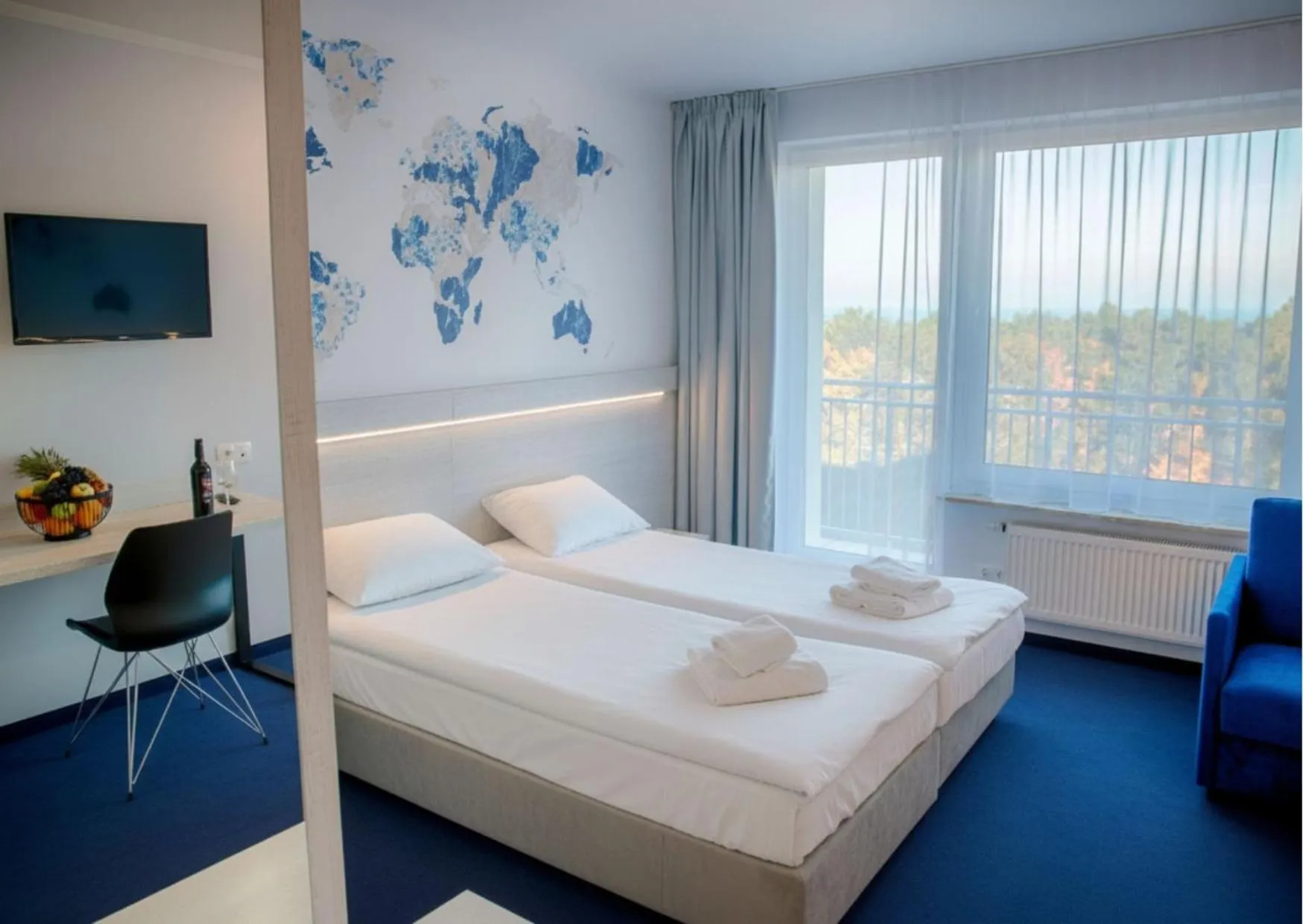 Photo of the whole room, Bed in Mielno Holiday Apartments