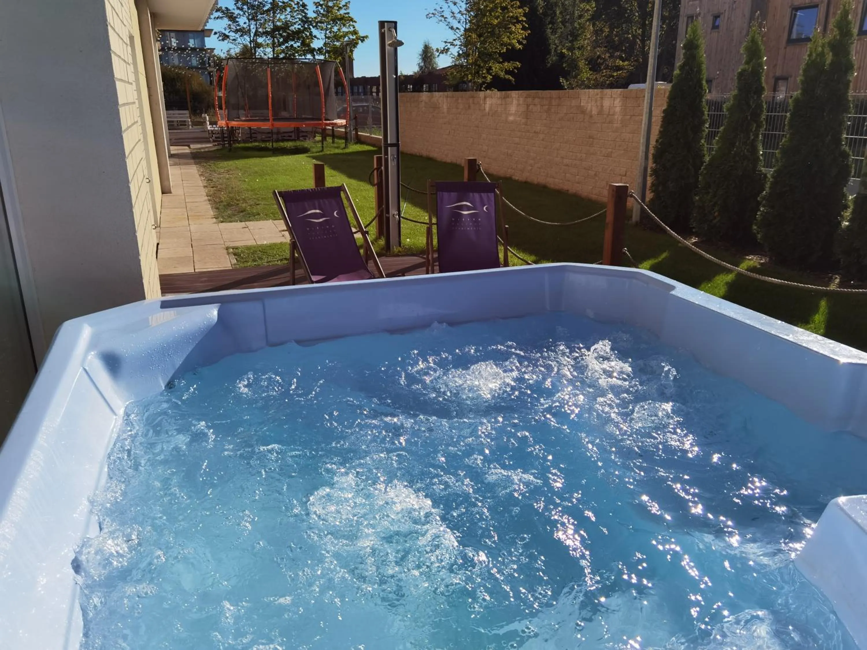 Hot Tub in Mielno Holiday Apartments
